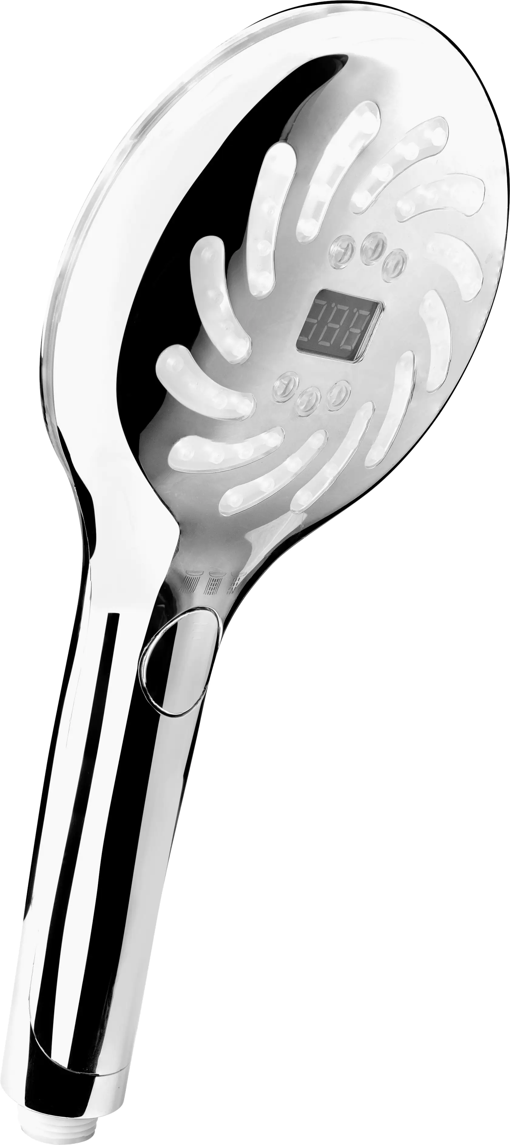 Cornat LED-Handbrause mit digitaler Temperaturanzeige und Farbwechsel 3 Strahlarten