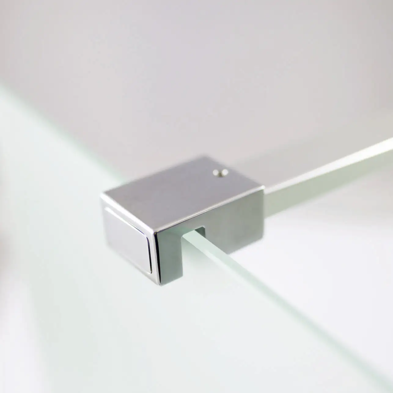 Breuer Panorama Seitenwand für Drehtür 75 x 200 cm alu chrom CER+