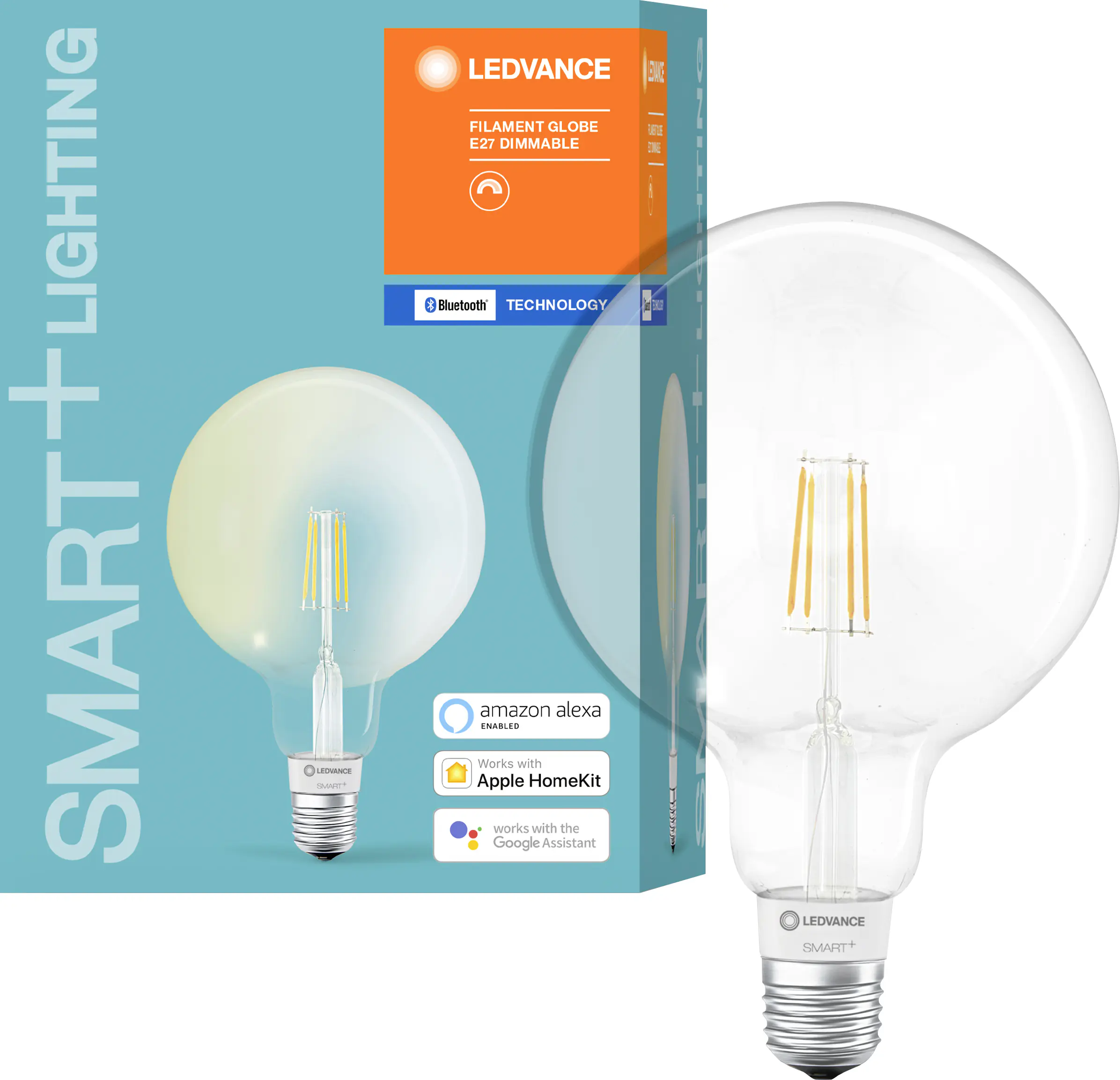 Ledvance LED Leuchtmittel Smart+ BT CLA Globe 60 Globeform E 27 - 5,5 W