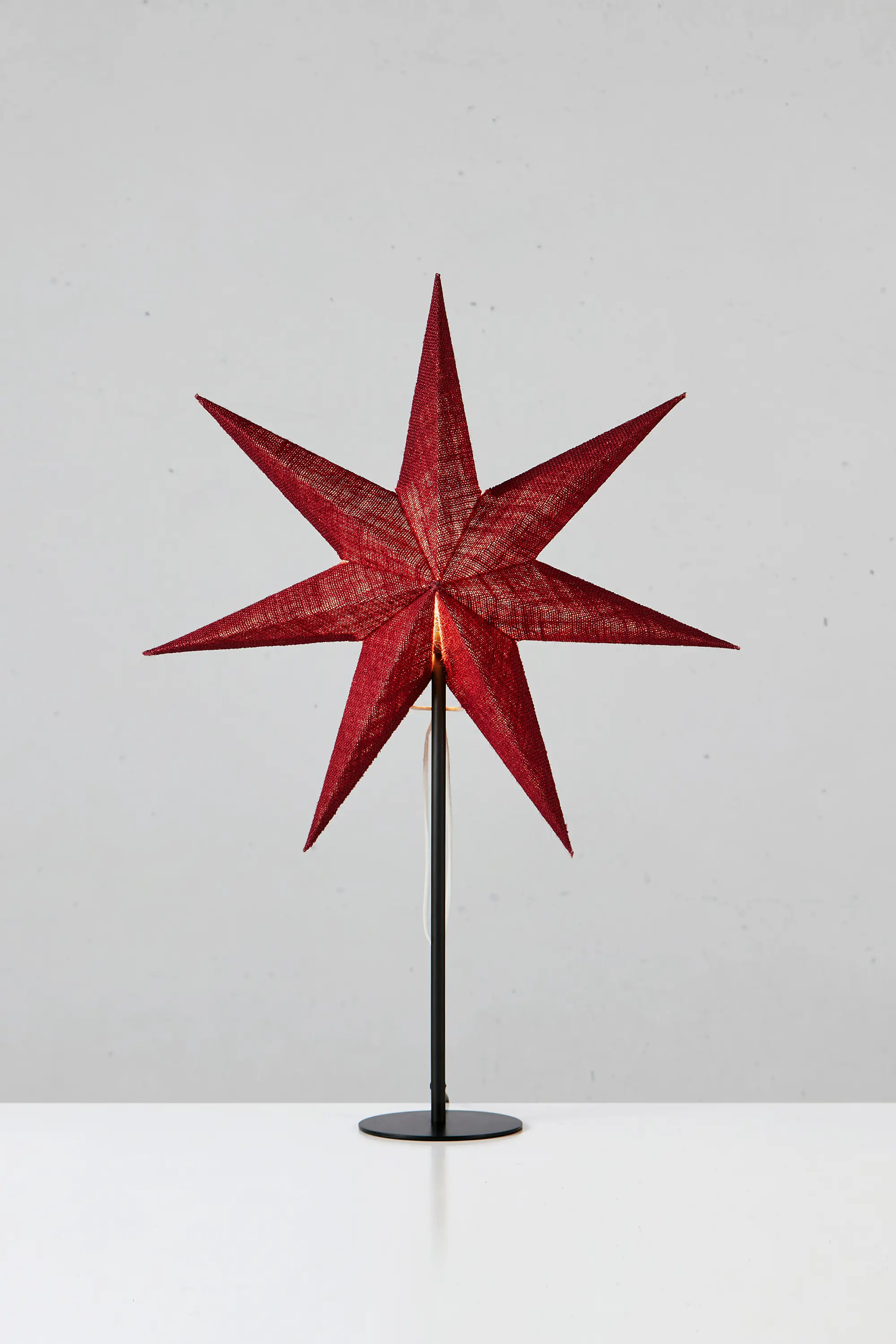 Markslöjd Tara Tischstern Ø 45 cm rot/schwarz 