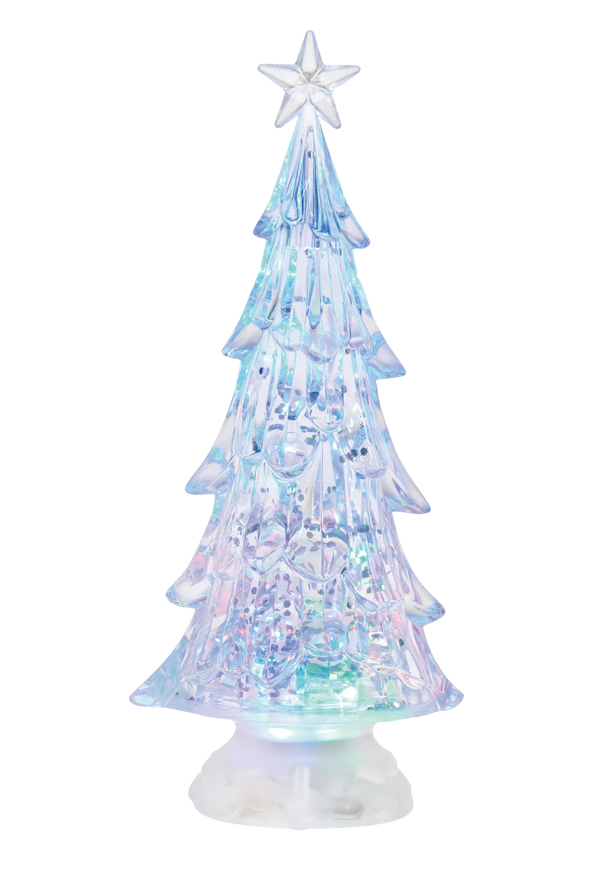 Markslöjd SALLY Baum Acryl klar, LED, H 32,5 cm x T 10,7 cm x B 10,7 cm