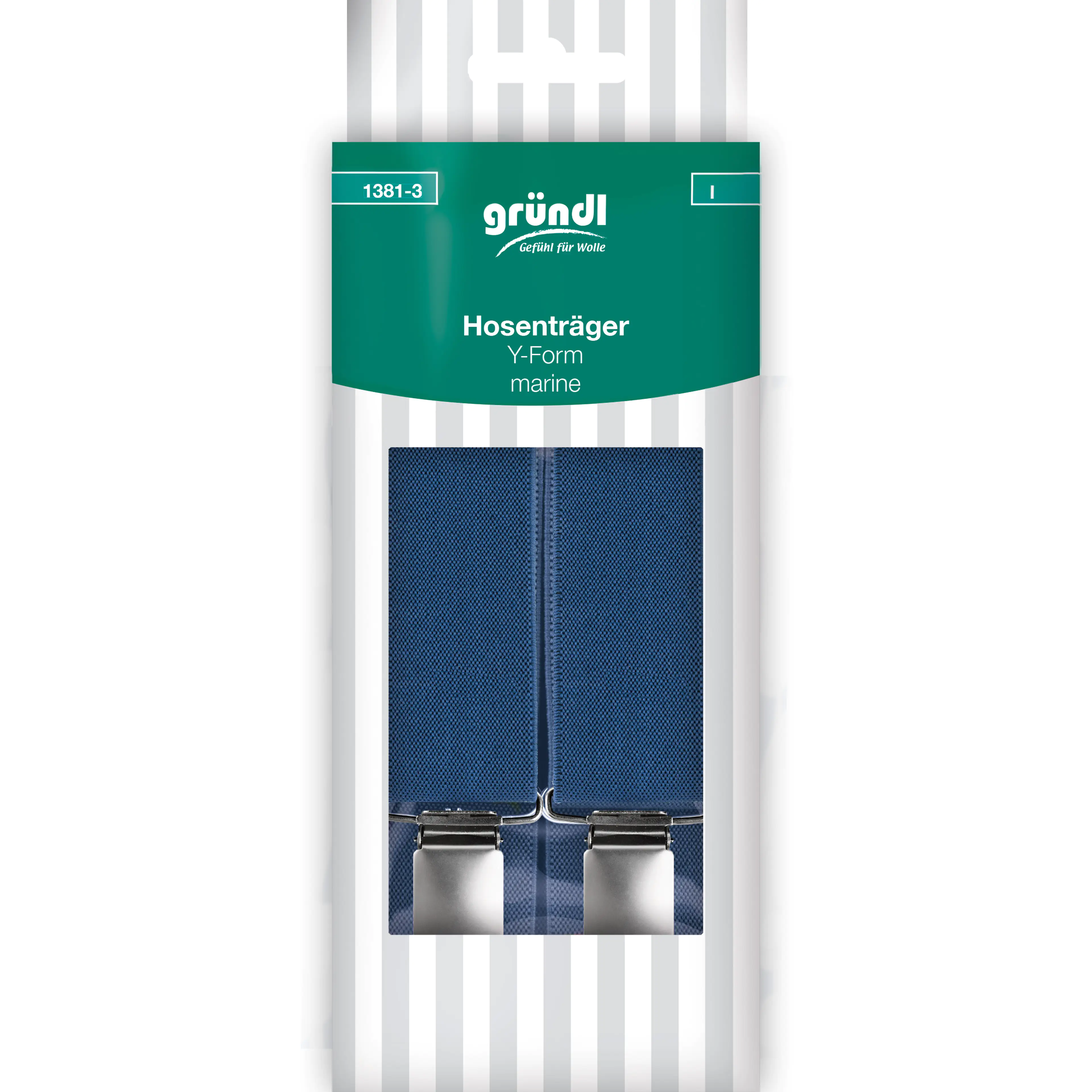 Gründl Hosenträger marine