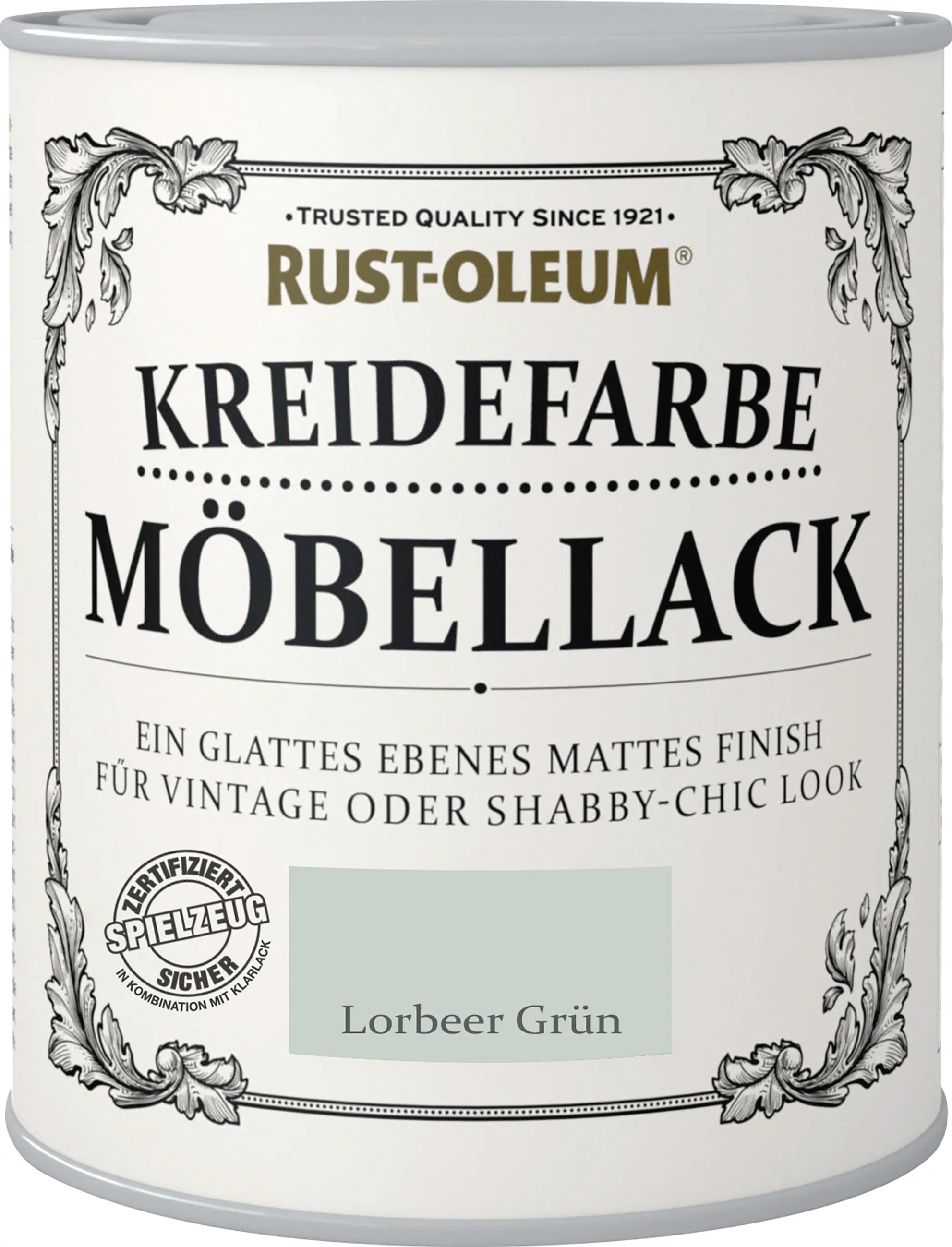 Rust-Oleum Kreidefarbe Möbellack 750 ml lorbeer grün