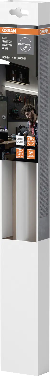 Osram LED Lichtleiste Switch Batten 30 cm 4 Watt