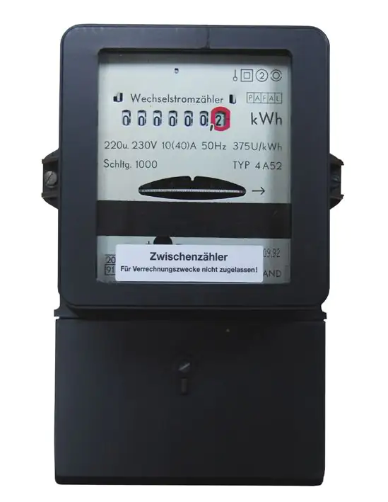 Wechselstromzähler 10/30A Zwischenstecker ungeeicht, regeneriert, genullt