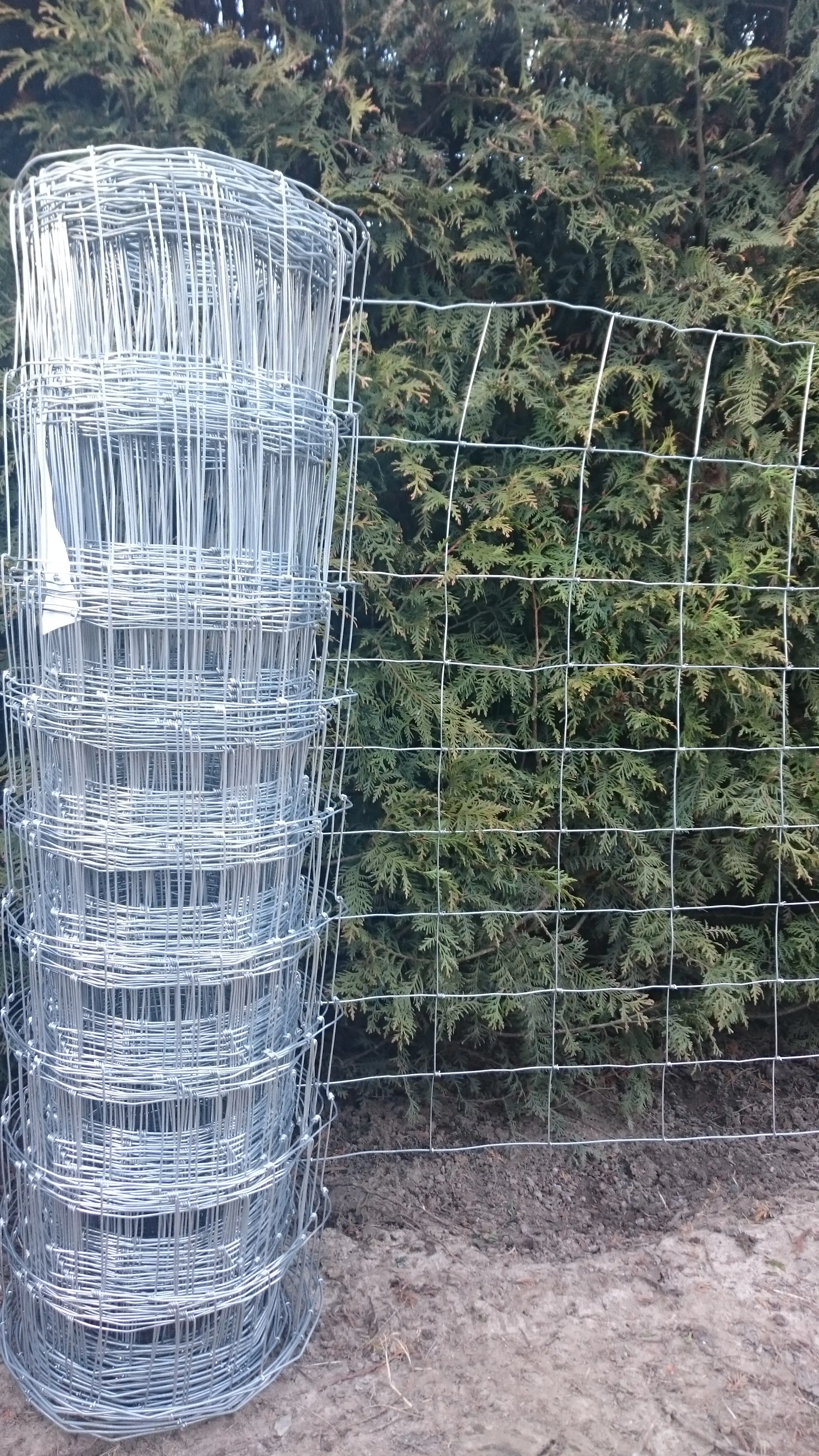 Knotengeflecht Weidezaun 50 m Rolle, Höhe 1 m