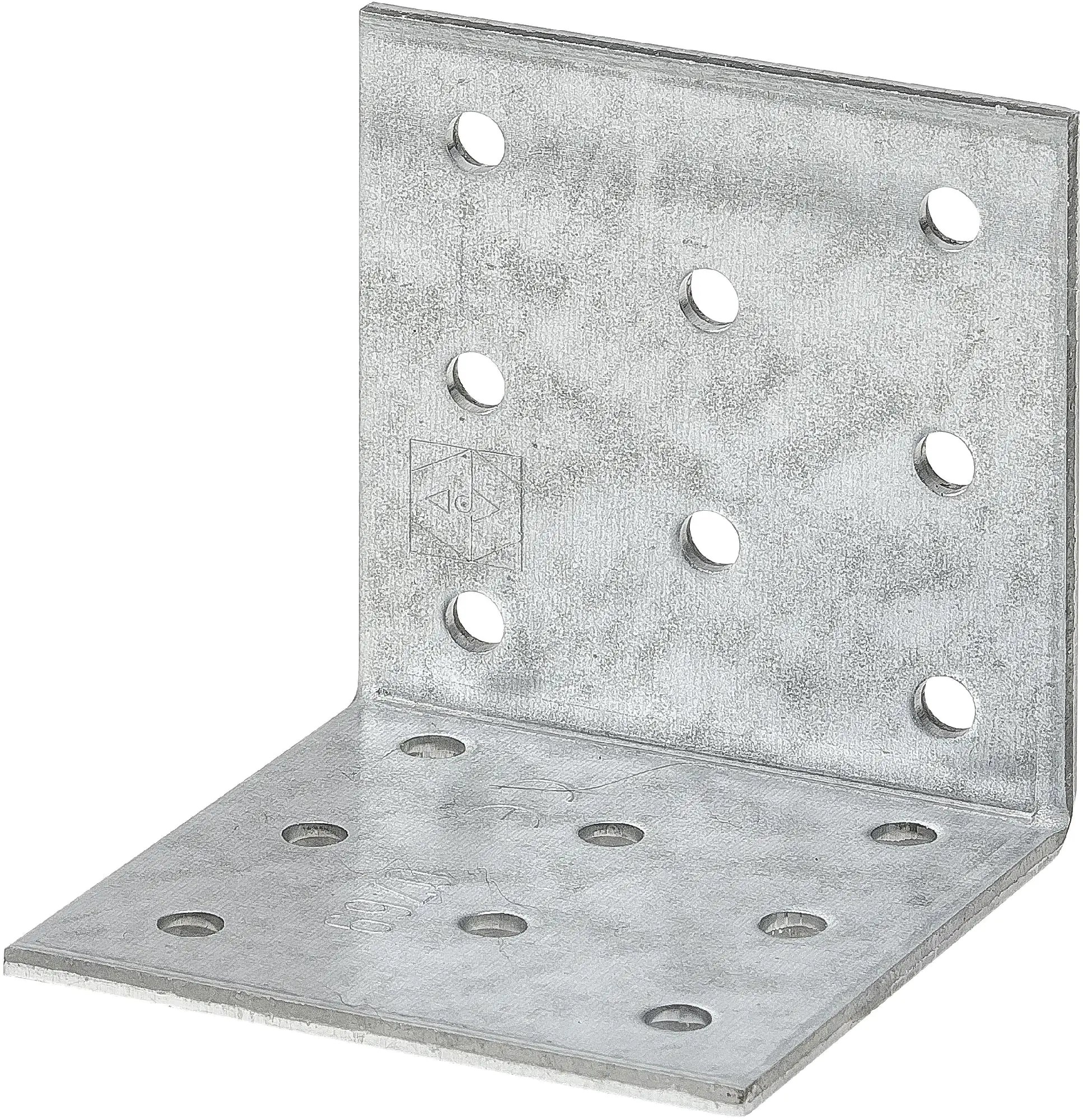 Vormann Lochplattenwinkel sendzimir verzinkt 60 x 60 x 60 mm