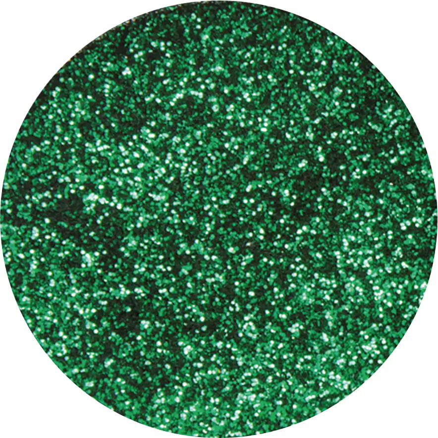 Glorex Brillant-Glitter fine grün 10 g