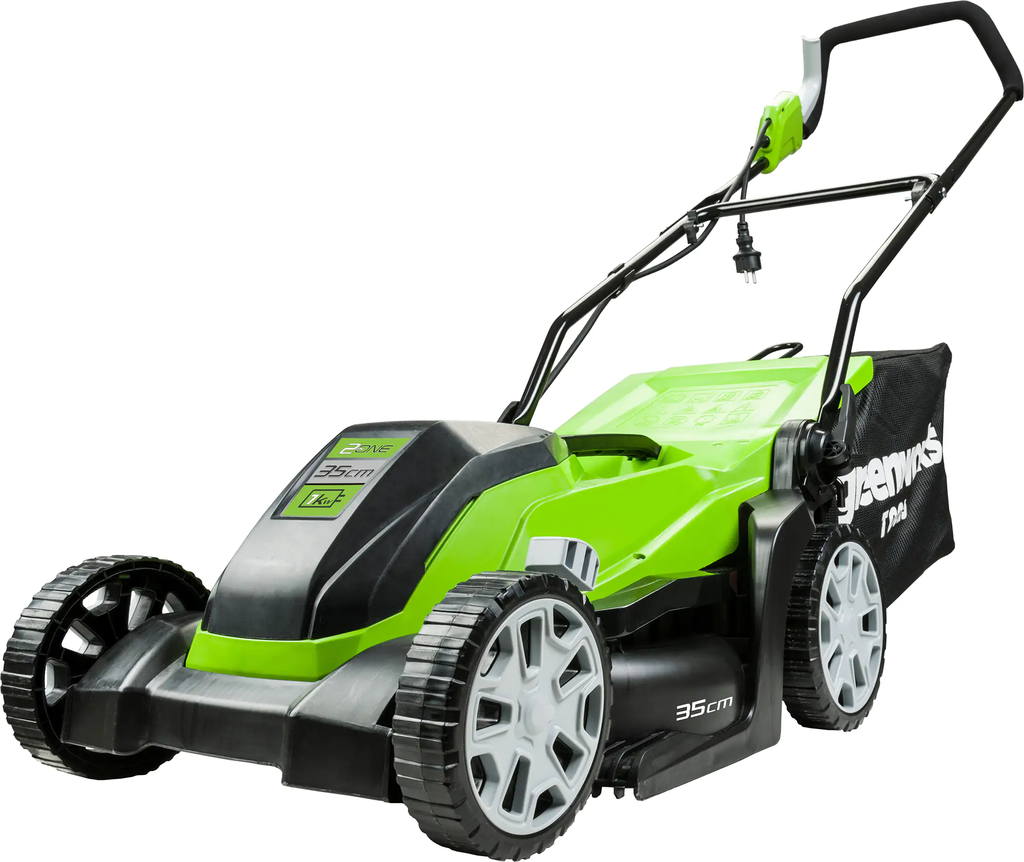 Greenworks ElektroRasenmäher 1.000 W 35 cm Schnittbreite kaufen
