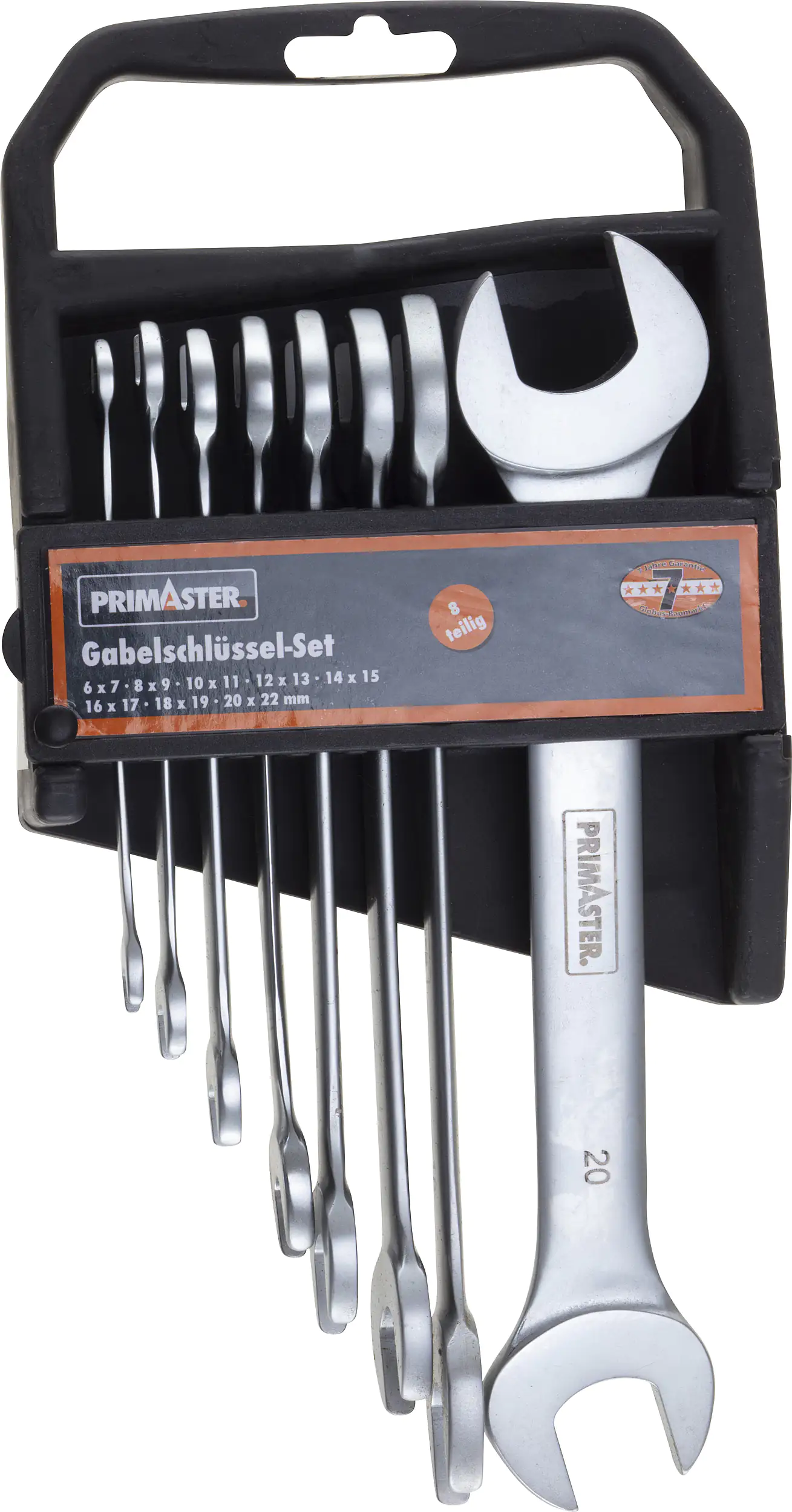 Primaster Maulschlüssel-Set 8-teilig 6 - 22 mm