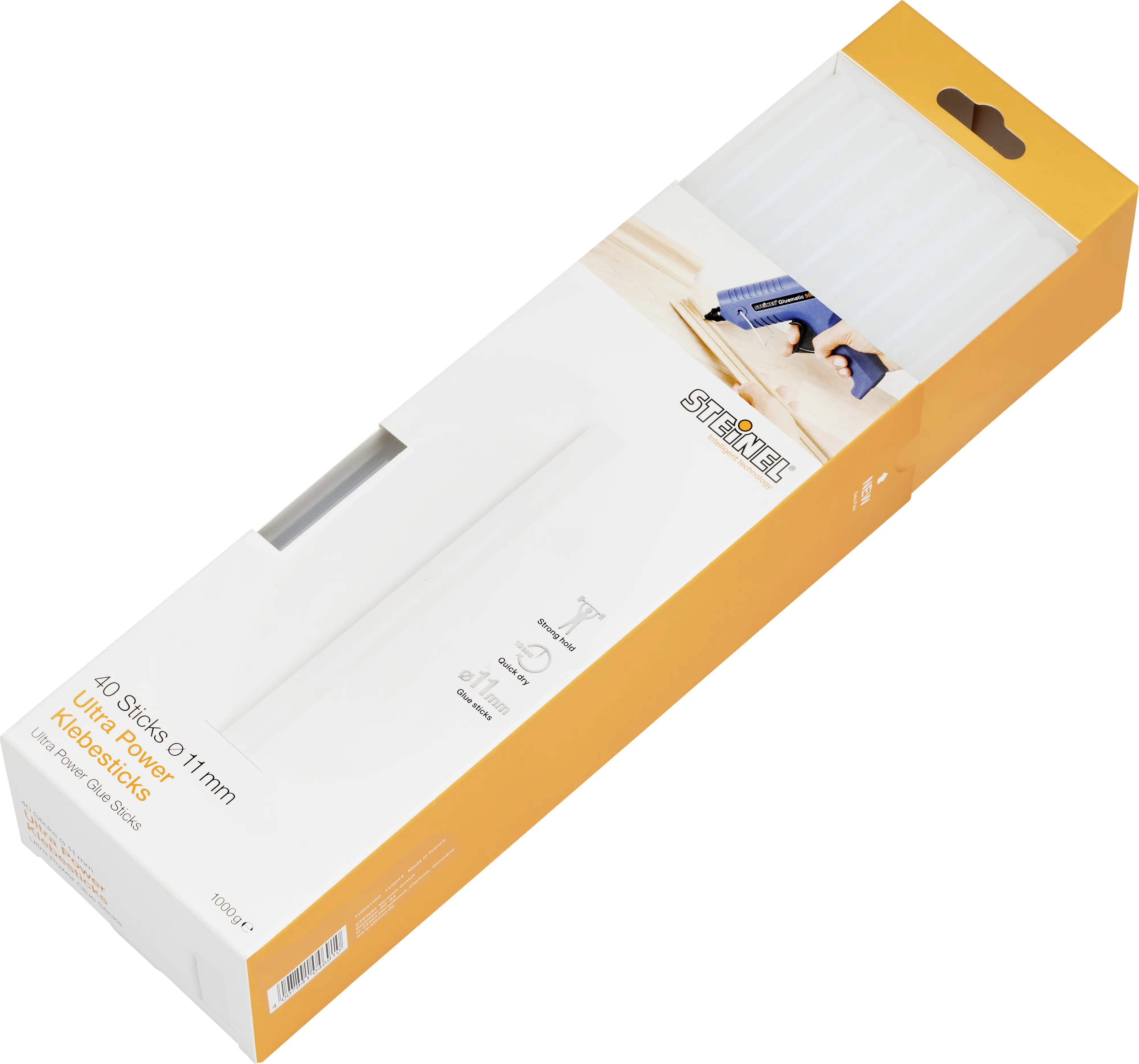 Steinel Klebesticks Ø 11 mm, stark (Ultra Power), 40 Stück