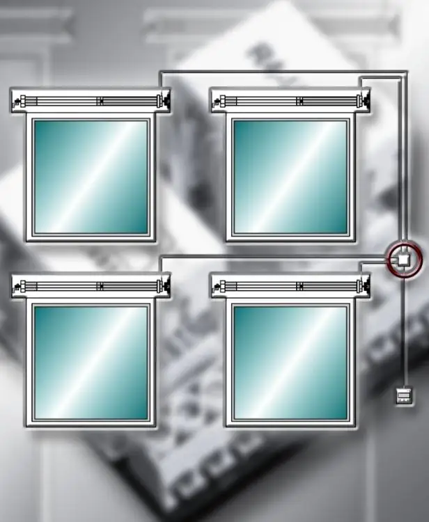 Schellenberg Zentralisierungsrelais 4 fach für Rollläden