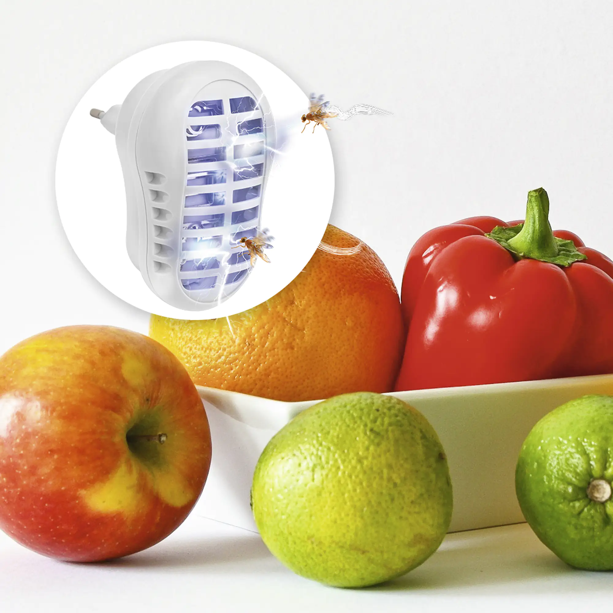 Gardigo Obstfliegen Vernichter direkt aus der Steckdose, Insektenvernichter