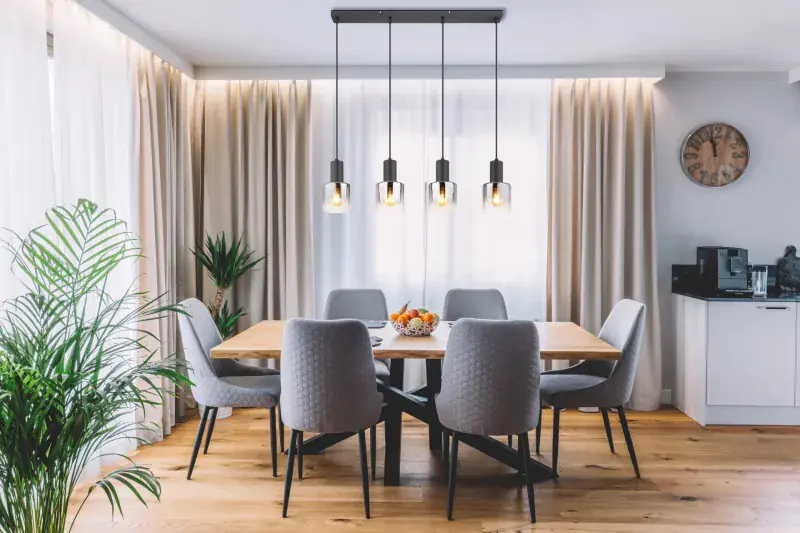 Globo Hängeleuchte Jack 74 x 150 cm(L x H) schwarz matt