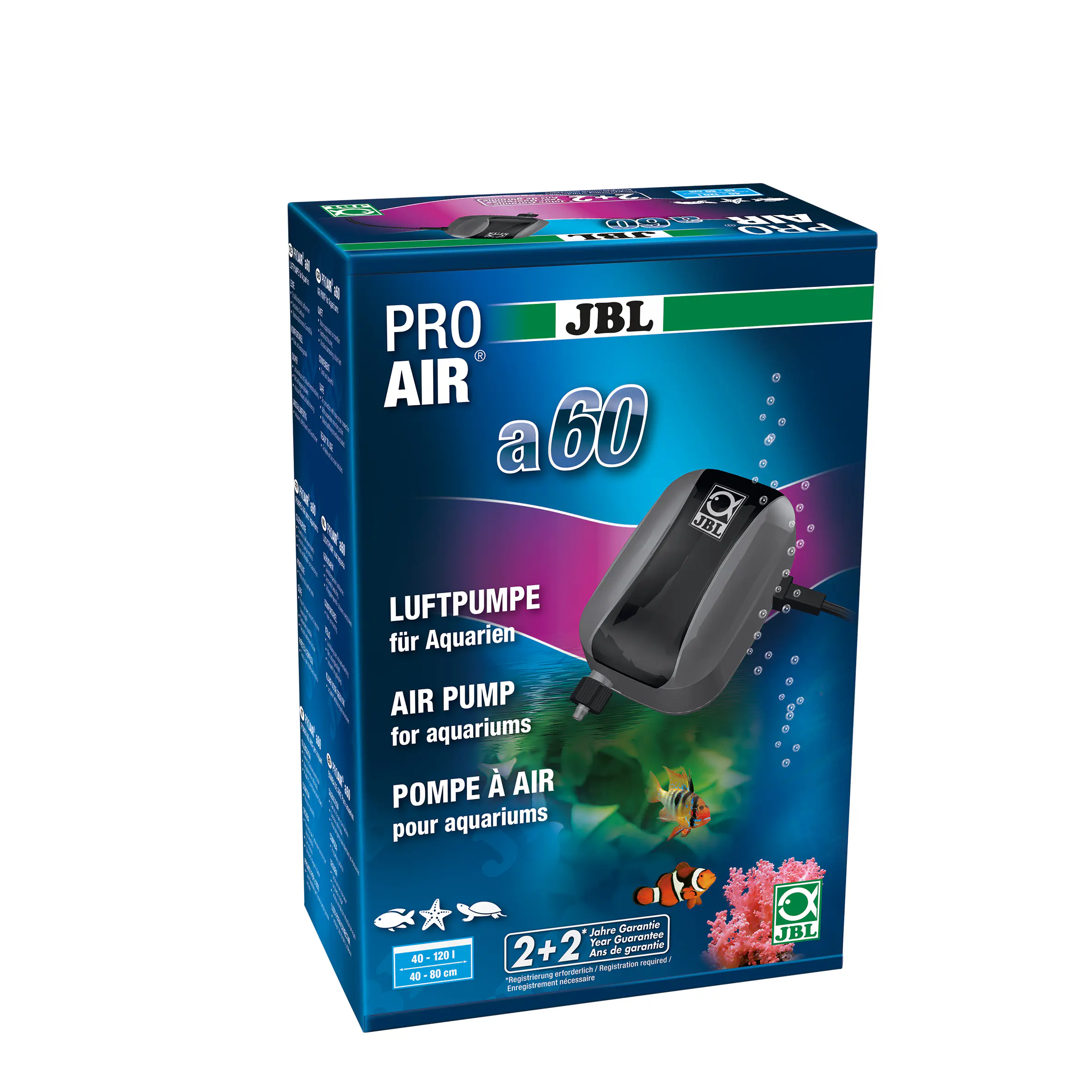 JBL Aquarium Luftpumpe Proair a60 - 60l/h