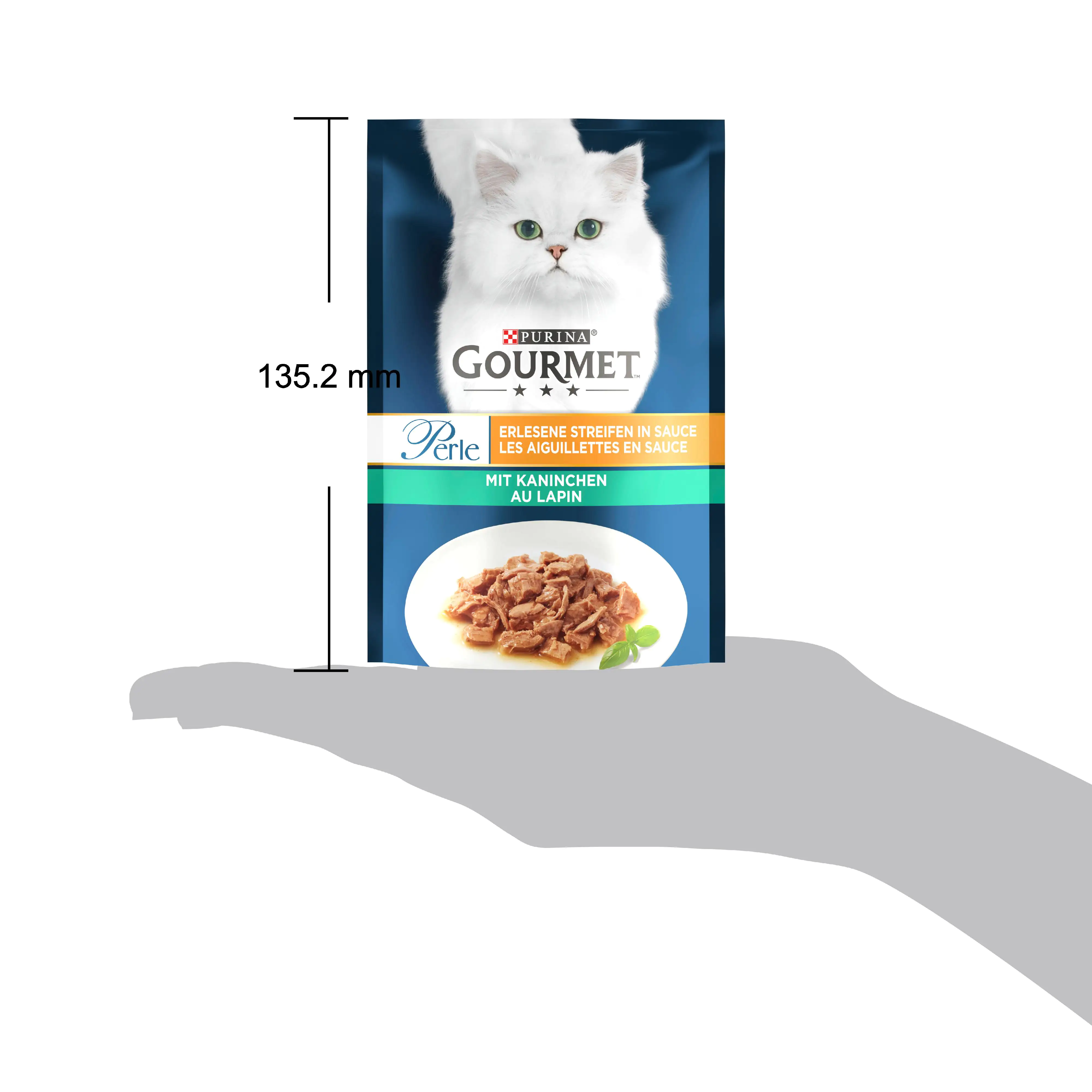 Gourmet Perle Erlesene Streifen mit Kaninchen 85 g Gourmet Perle Erlesene Streifen mit Kaninchen 85 g