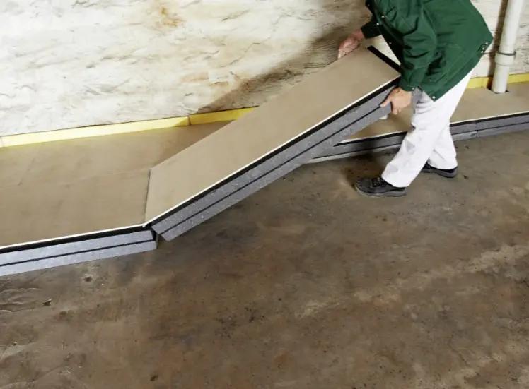 Rigidur Gipsfaser-Dachbodenelement 150 x 50 cm 85 mm mit EPS-Kaschierung