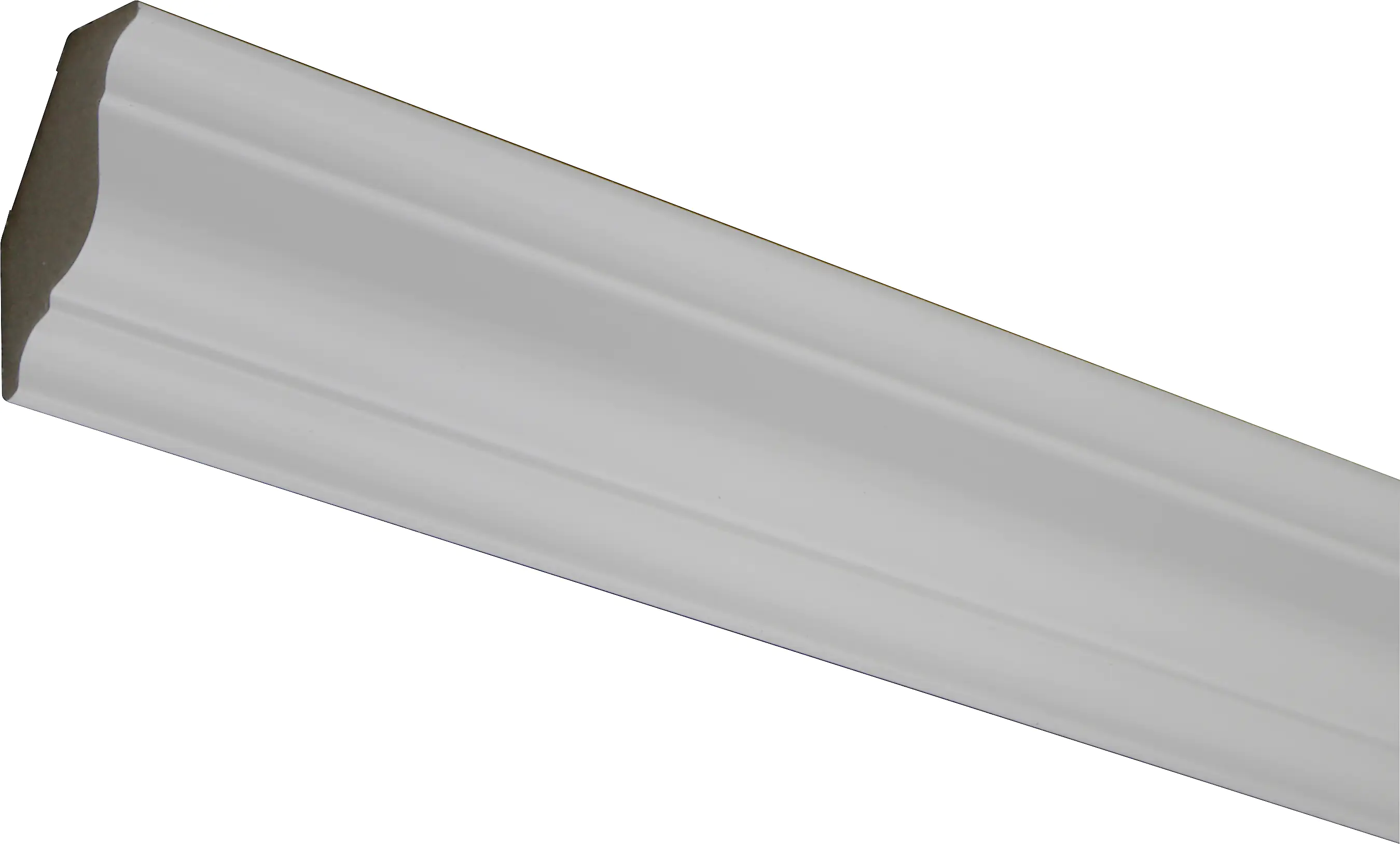 B.S. Bauprogramm Kranzprofil 250 cm 48 x 28 mm Blütenweiß