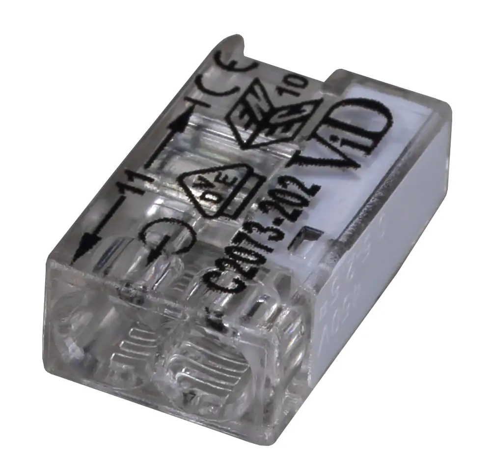 Steckklemme 10 St., 2 Leiter, 0,5 - 2,5 mm²