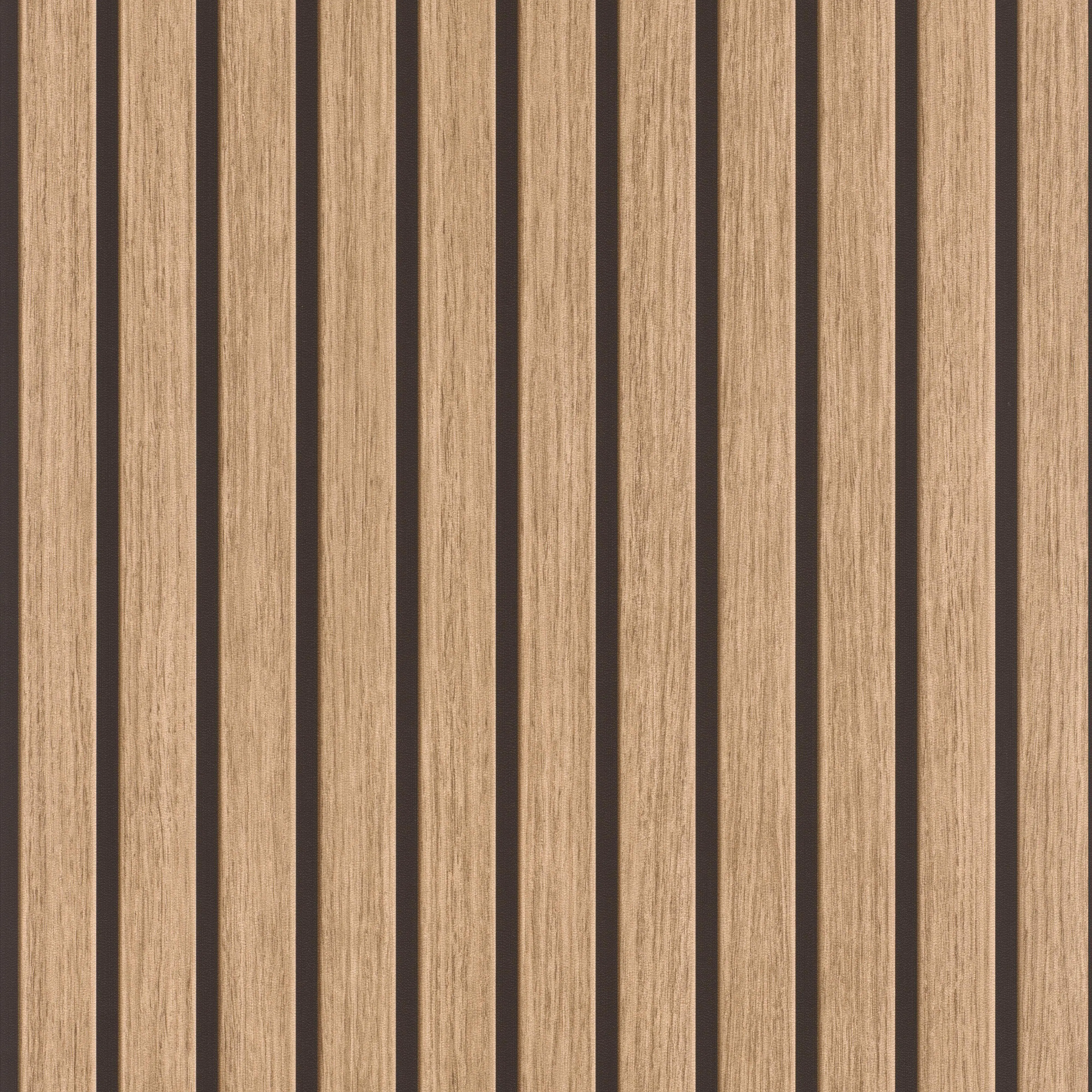 Tesa x Rasch selbstklebende Tapete Akustikpaneele Optik braun beige 6 x 0,53 m Tesa x Rasch selbstklebende Tapete Akustikpaneele Optik braun beige 6 x 0,53 m