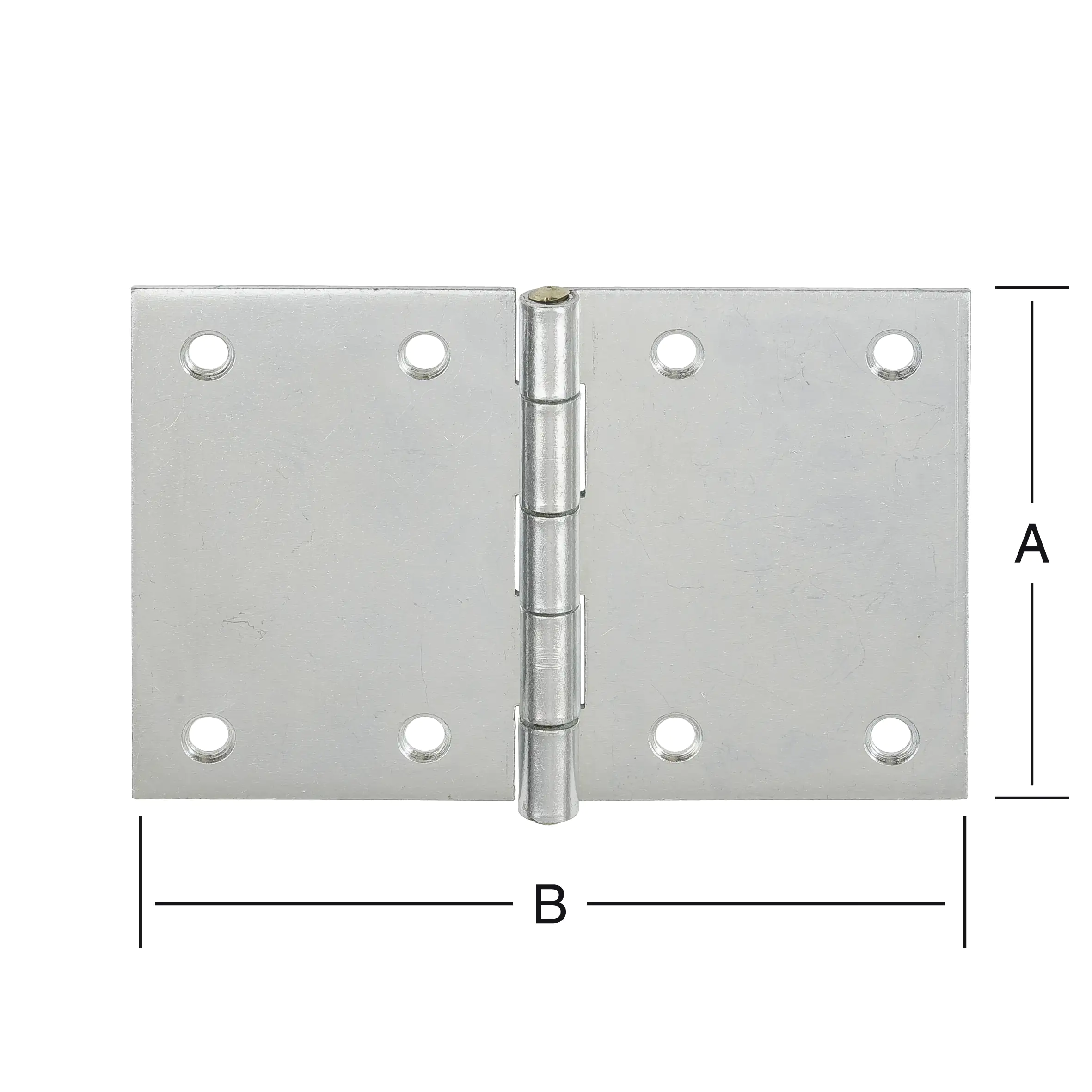 Vormann Breite Scharniere verzinkt 40 x 60 mm