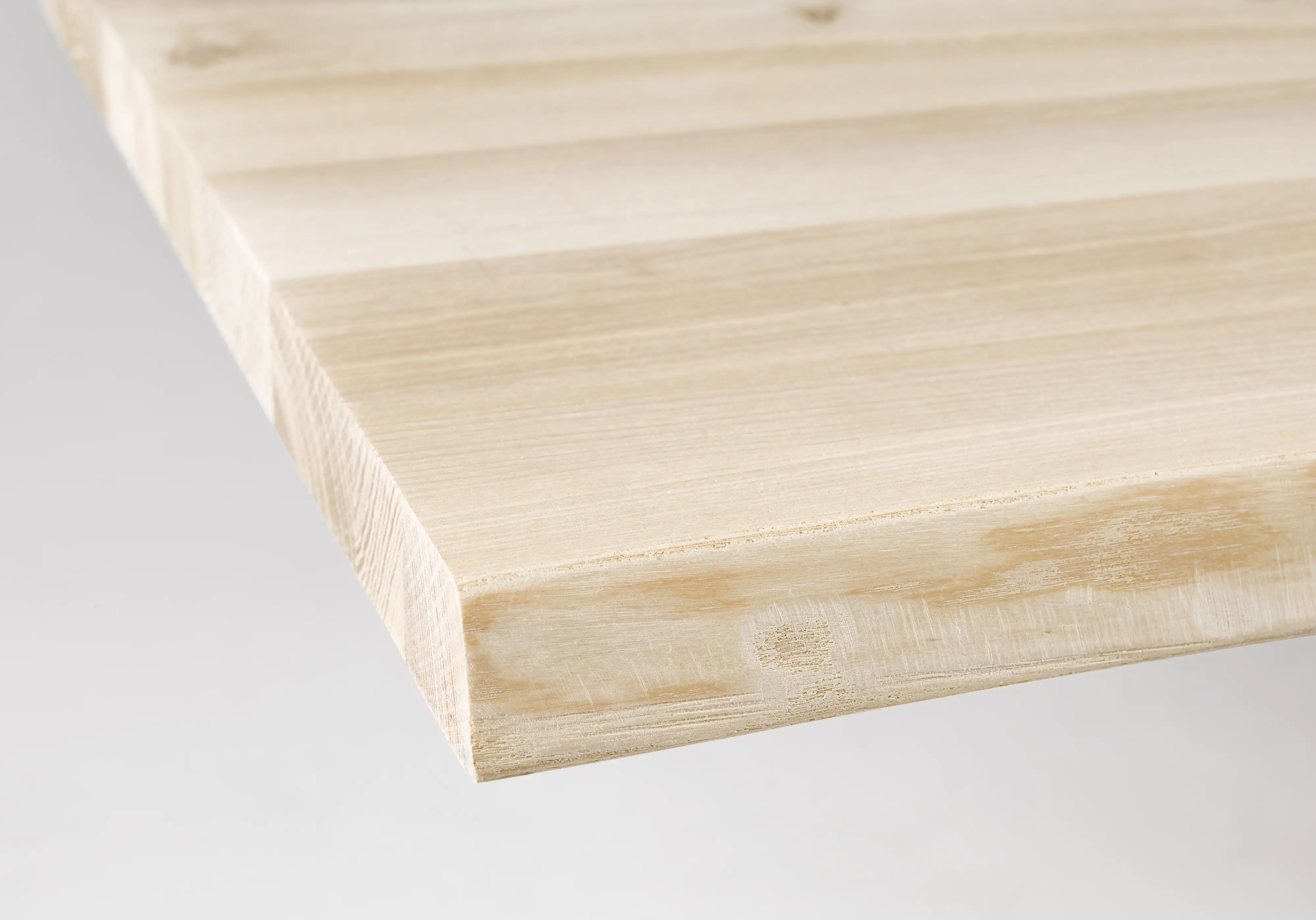 Tischplatte Esche massiv mit natürlicher Kante 2000 x 900 x 40 mm ...