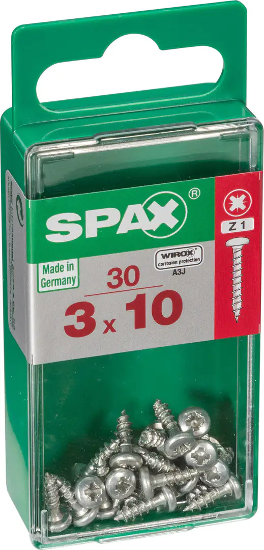 Spax Universalschrauben 3.0 x 10 mm TX 10 - 30 Stk.