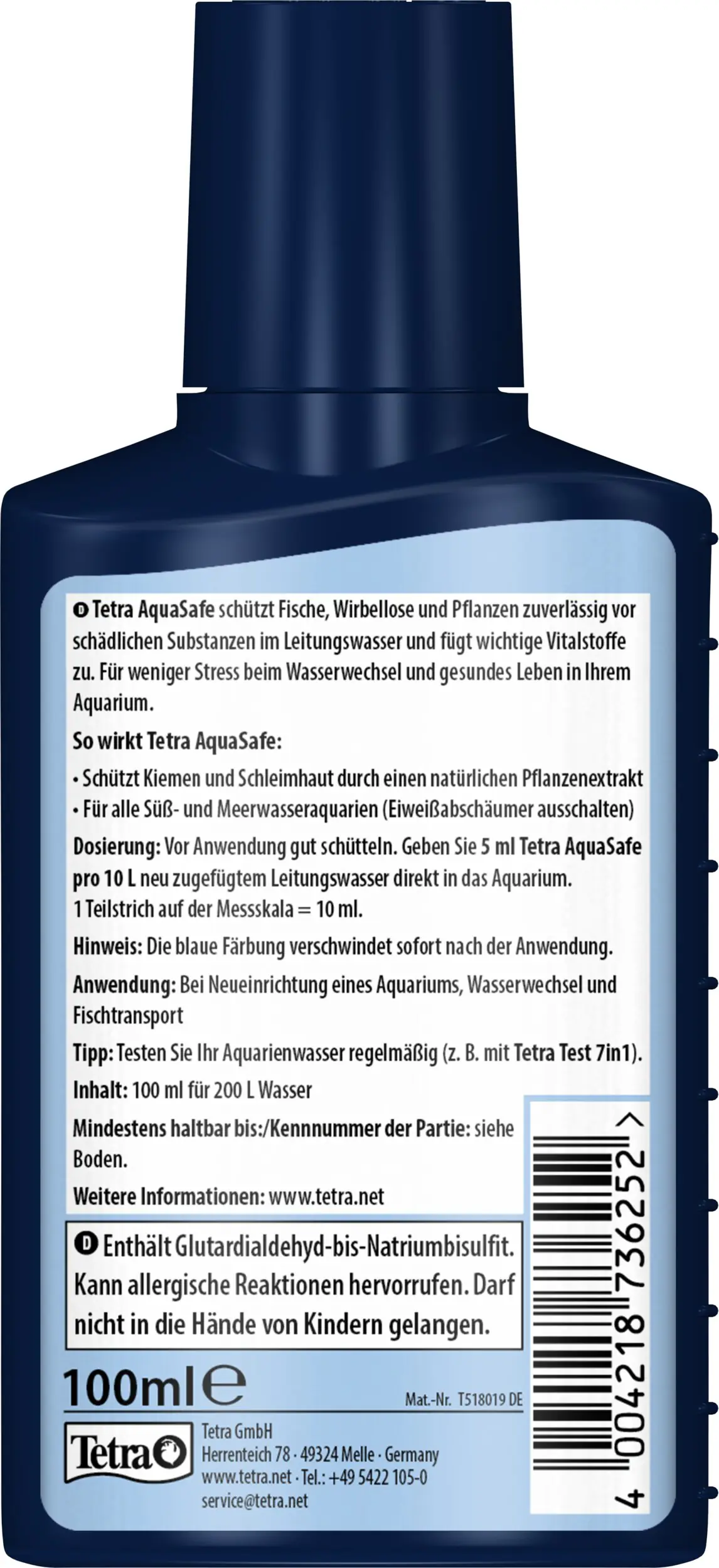 Tetra AquaSafe 100 ml