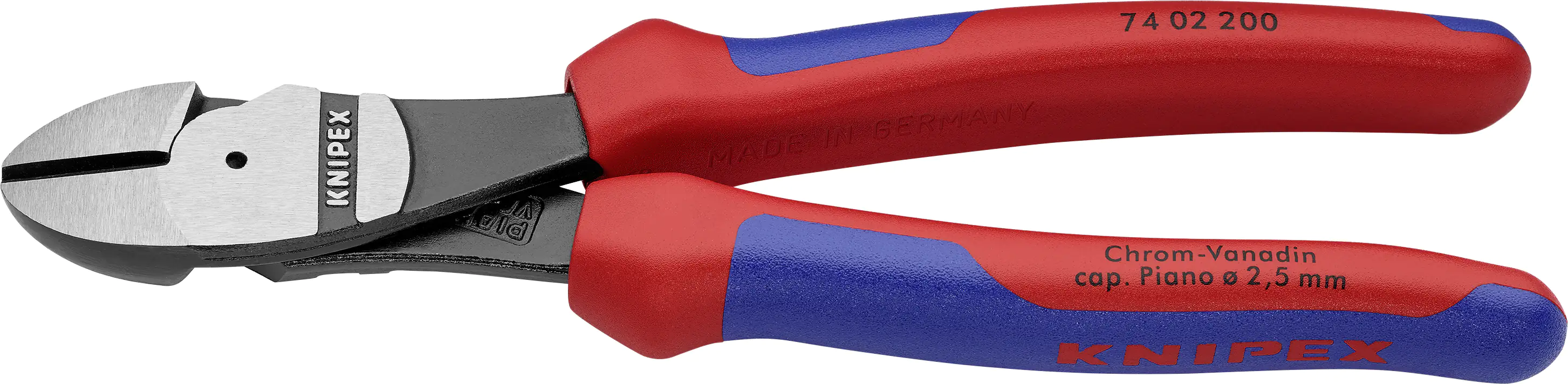 Knipex Kraftseitenschneider 200 mm schwarz Mehrkomponenten-Hülle Knipex Kraftseitenschneider 200 mm schwarz Mehrkomponenten-Hülle