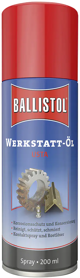 Ballistol Usta Werkstattöl-Spray 200ml Ballistol Usta Werkstattöl-Spray 200ml