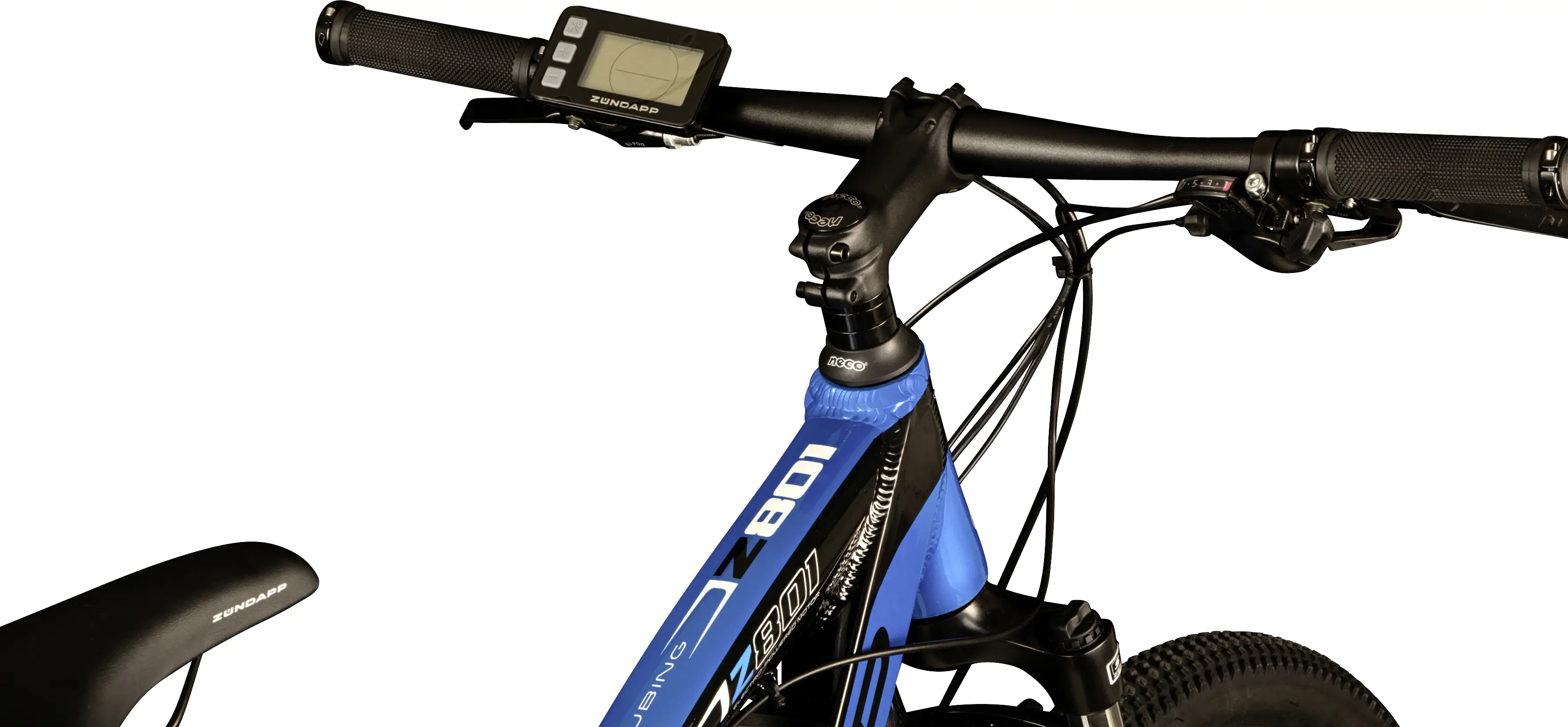 Zündapp E-Bike MTB Z801 27,5 Zoll 21-Gang 417 Wh schwarz blau