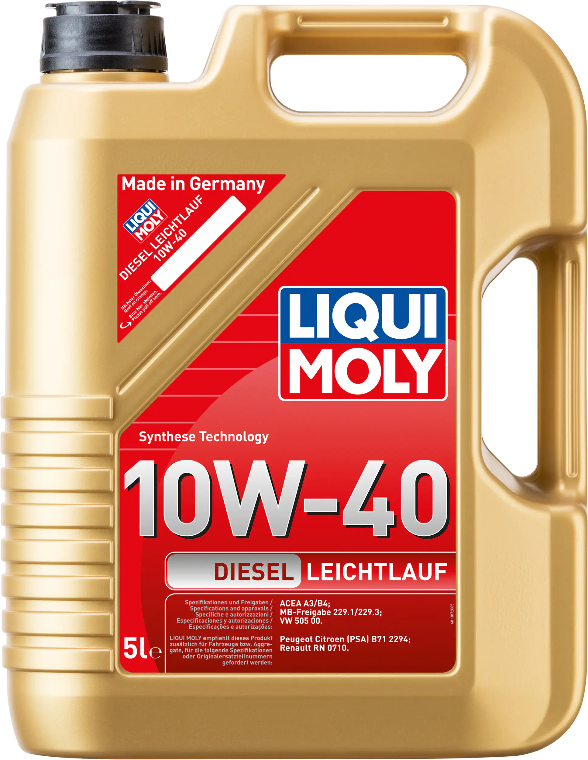 Liqui Moly Motoröl Diesel Leichtlauföl 10W-40 5 L kaufen