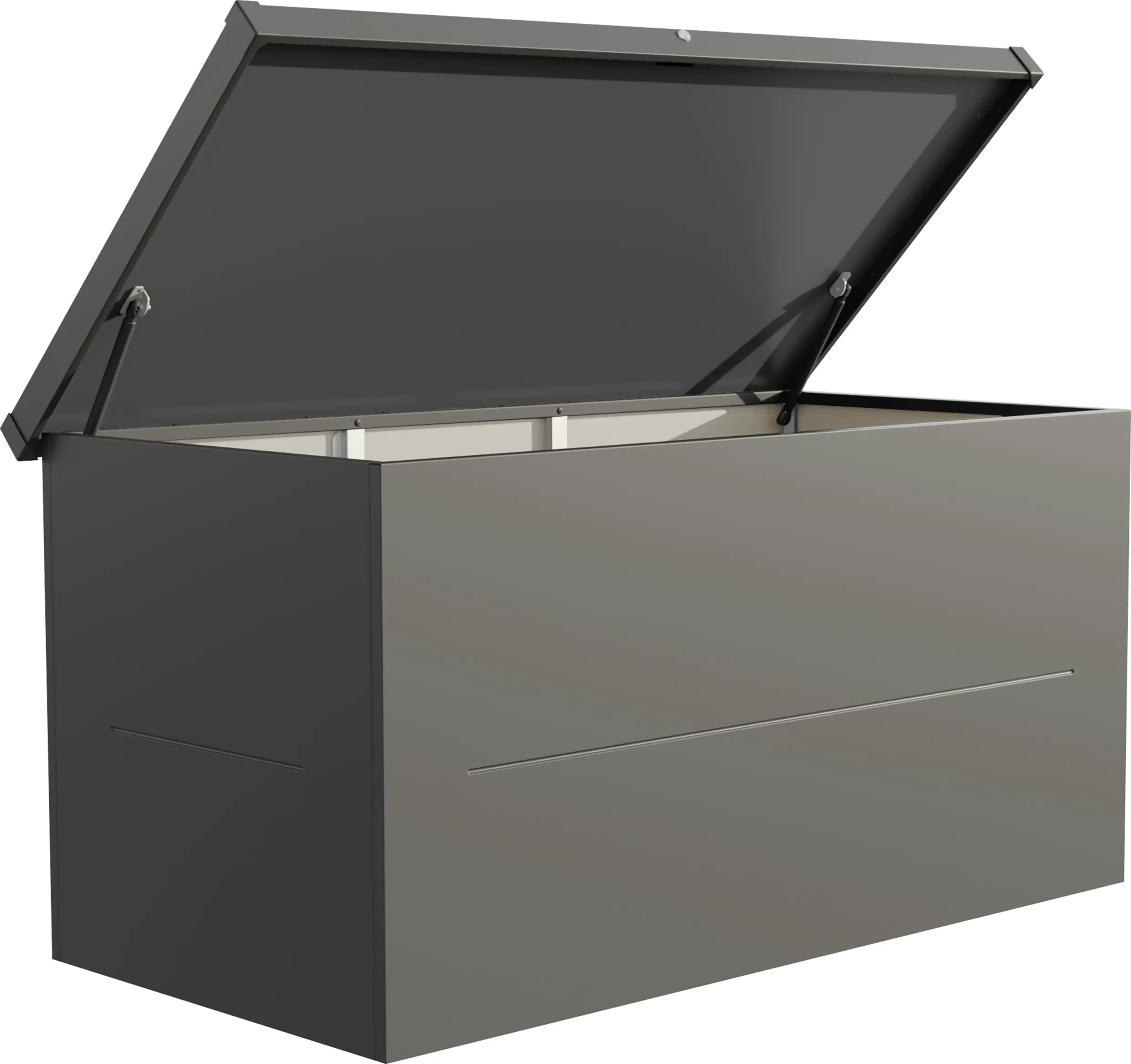 Telluria Auflagenbox Nevio 160 granitgrau 165 x 85 cm