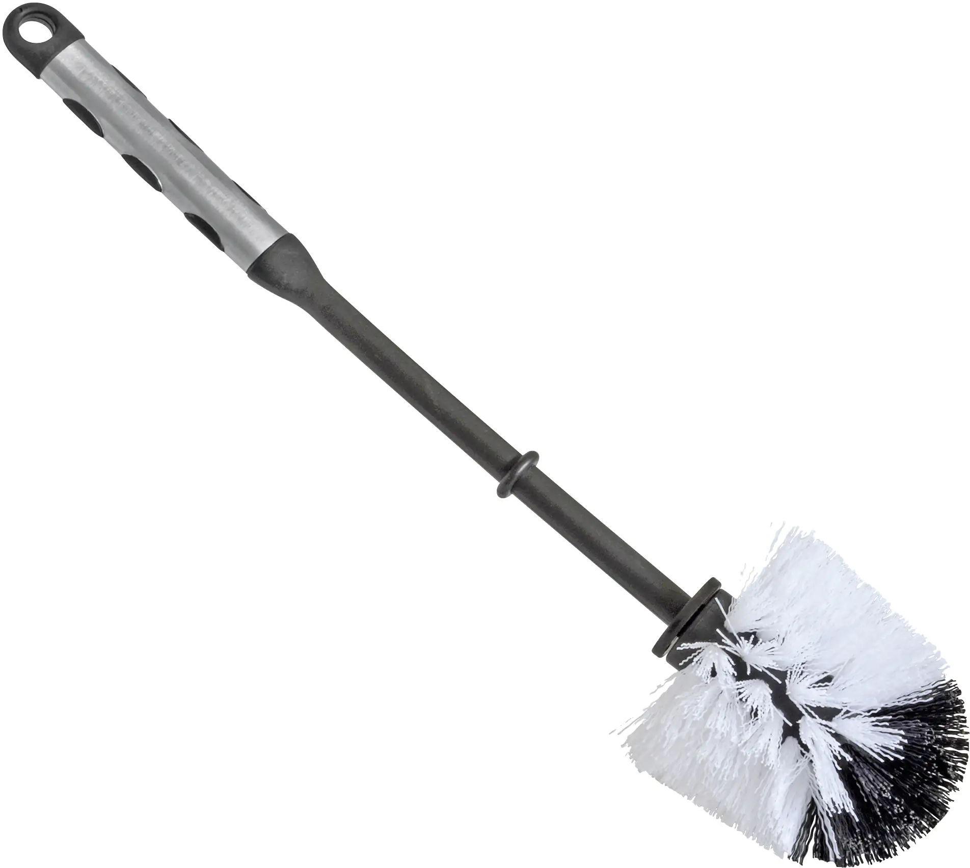 WC-Bürste - Metall Edition silber/schwarz