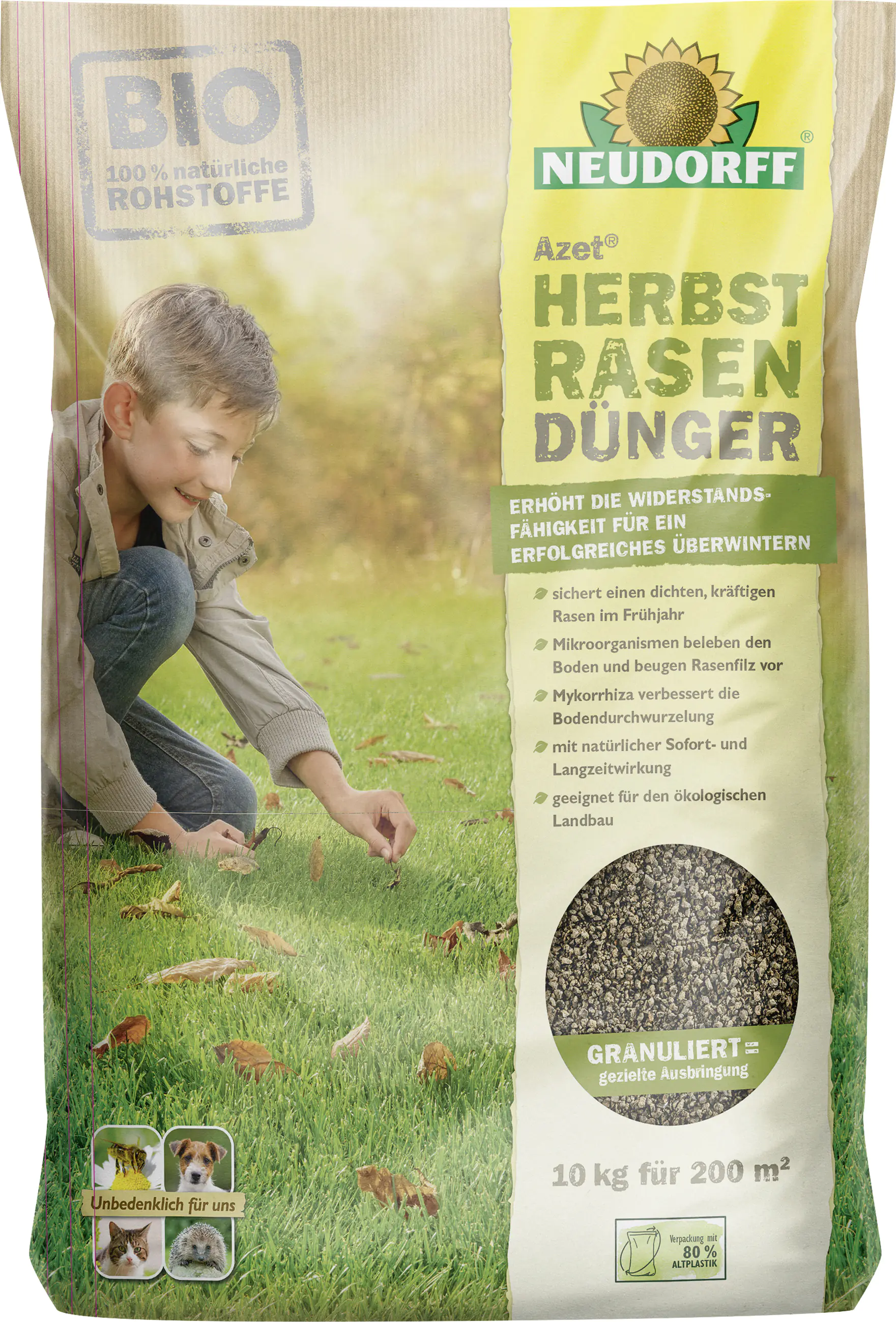 Azet Herbst-Rasendünger 10 kg