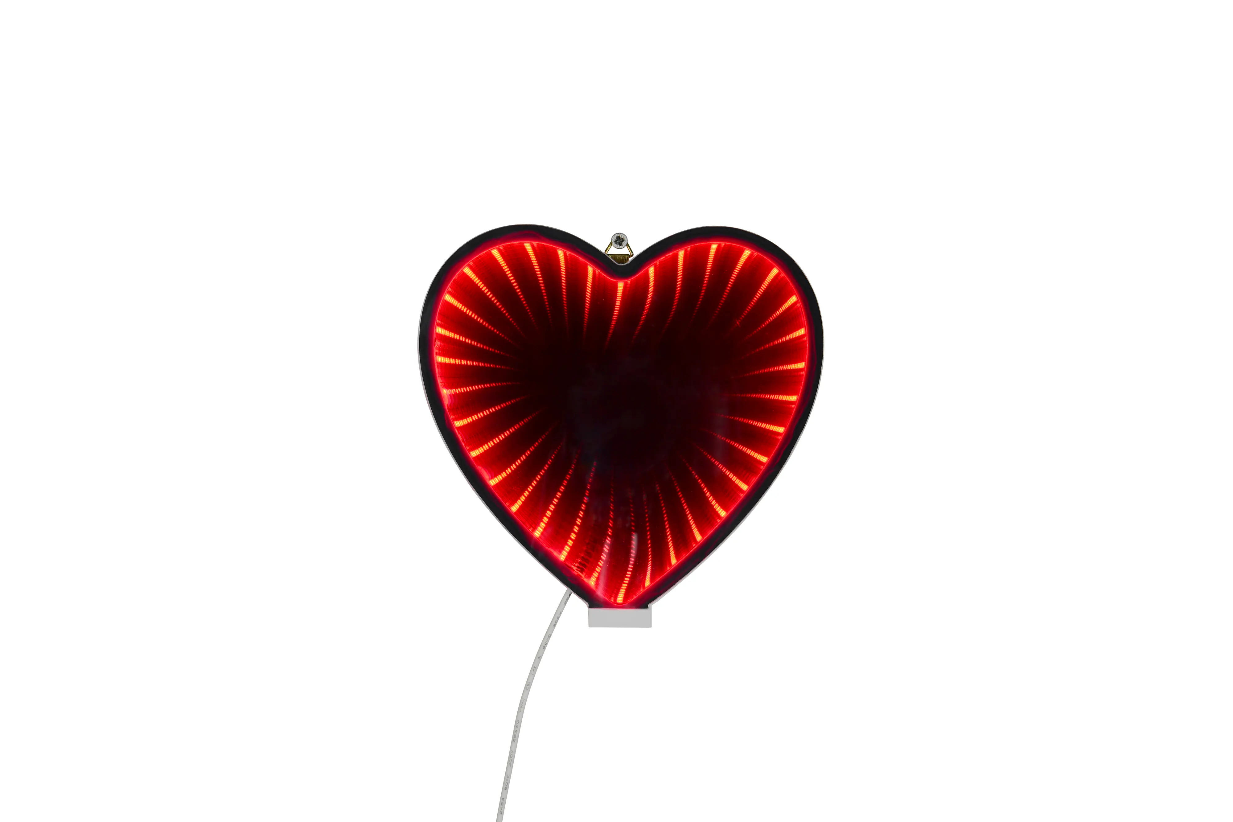 Reality LED-Wandleuchte Coracon rot USB-C-Anschluss