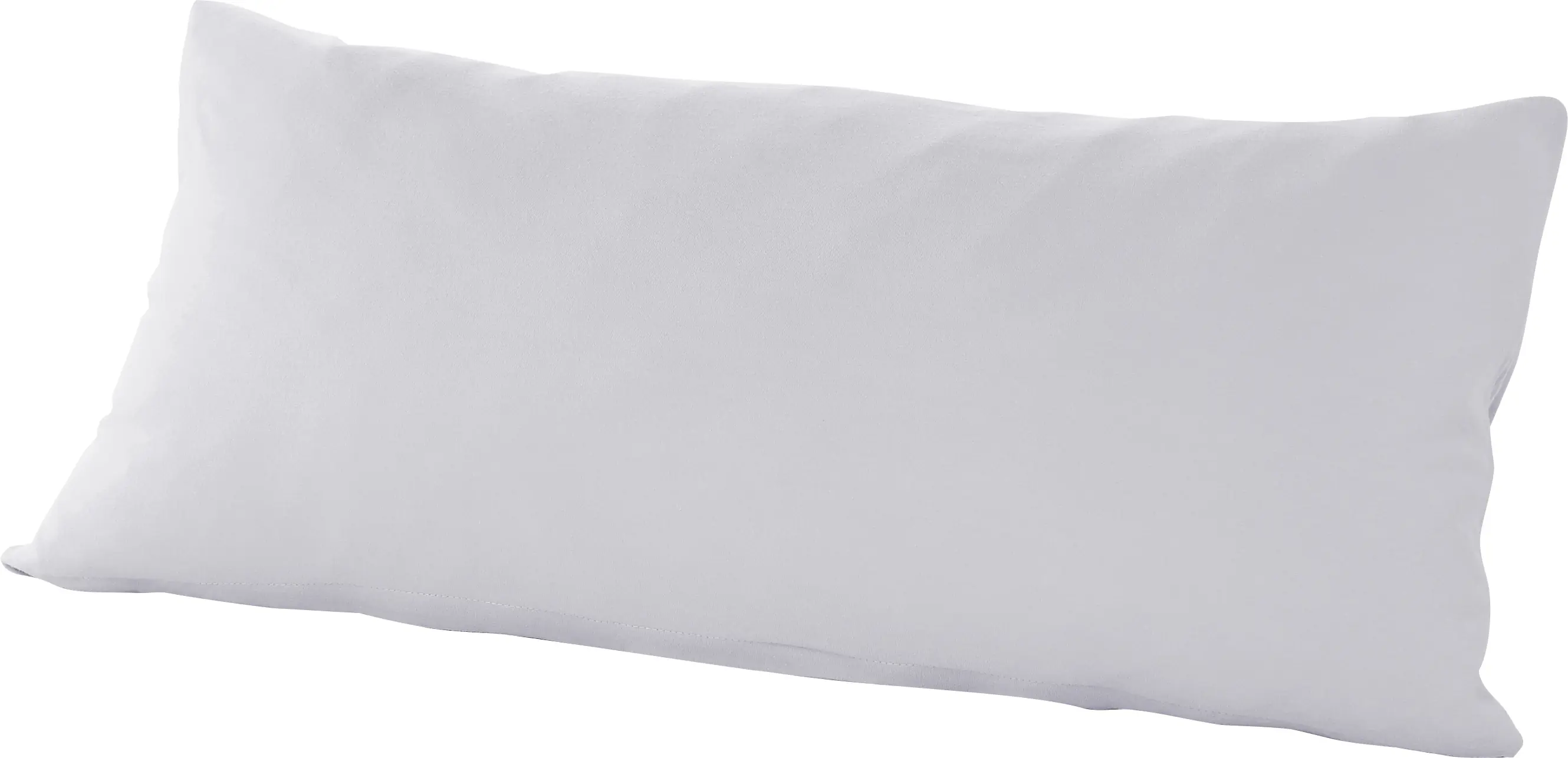 Mako Kissenbezug Feinjersey 40 x 80 cm hellgrau 