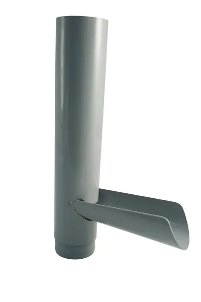 Marley Wasserablaufklappe NW 105 mm, grau