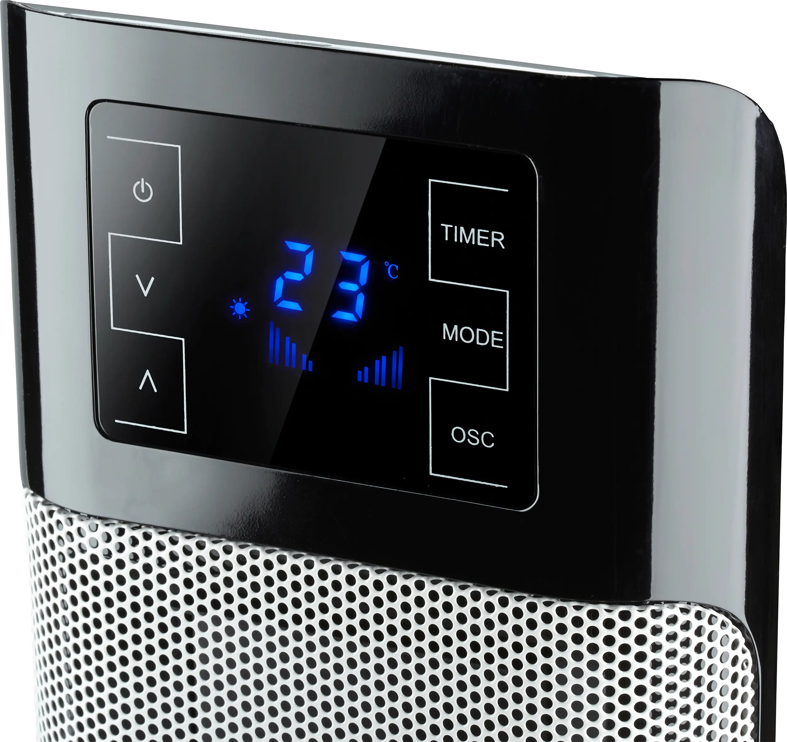 Rowi Keramik-Turmheizlüfter HKT 2000/2/1 ODF  Display Fernbedienung