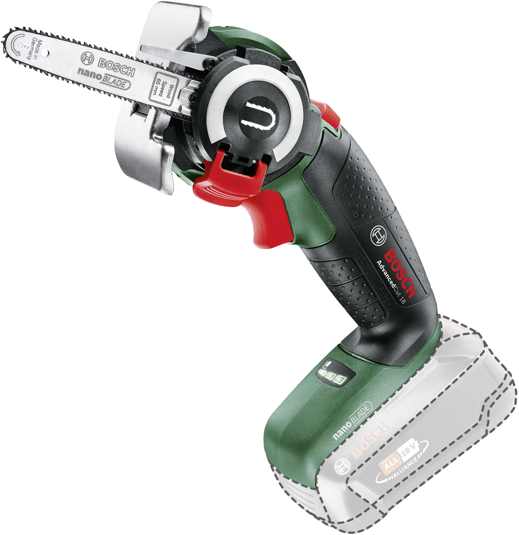 Bosch Akku-Säge AdvancedCut 18 18 V 2,5 Ah Solo Bosch Akku-Säge AdvancedCut 18 18 V 2,5 Ah Solo