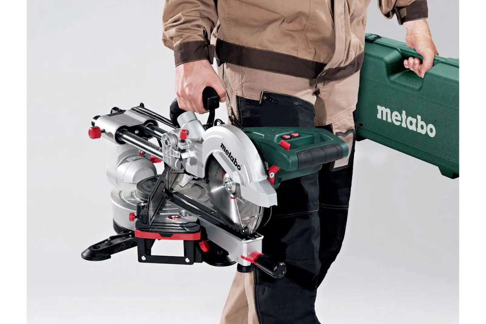 Metabo Kappzugsäge KGS 254 M inkl. 2 x Hartmetall-Sägeblatt Metabo Kappzugsäge KGS 254 M inkl. 2 x Hartmetall-Sägeblatt