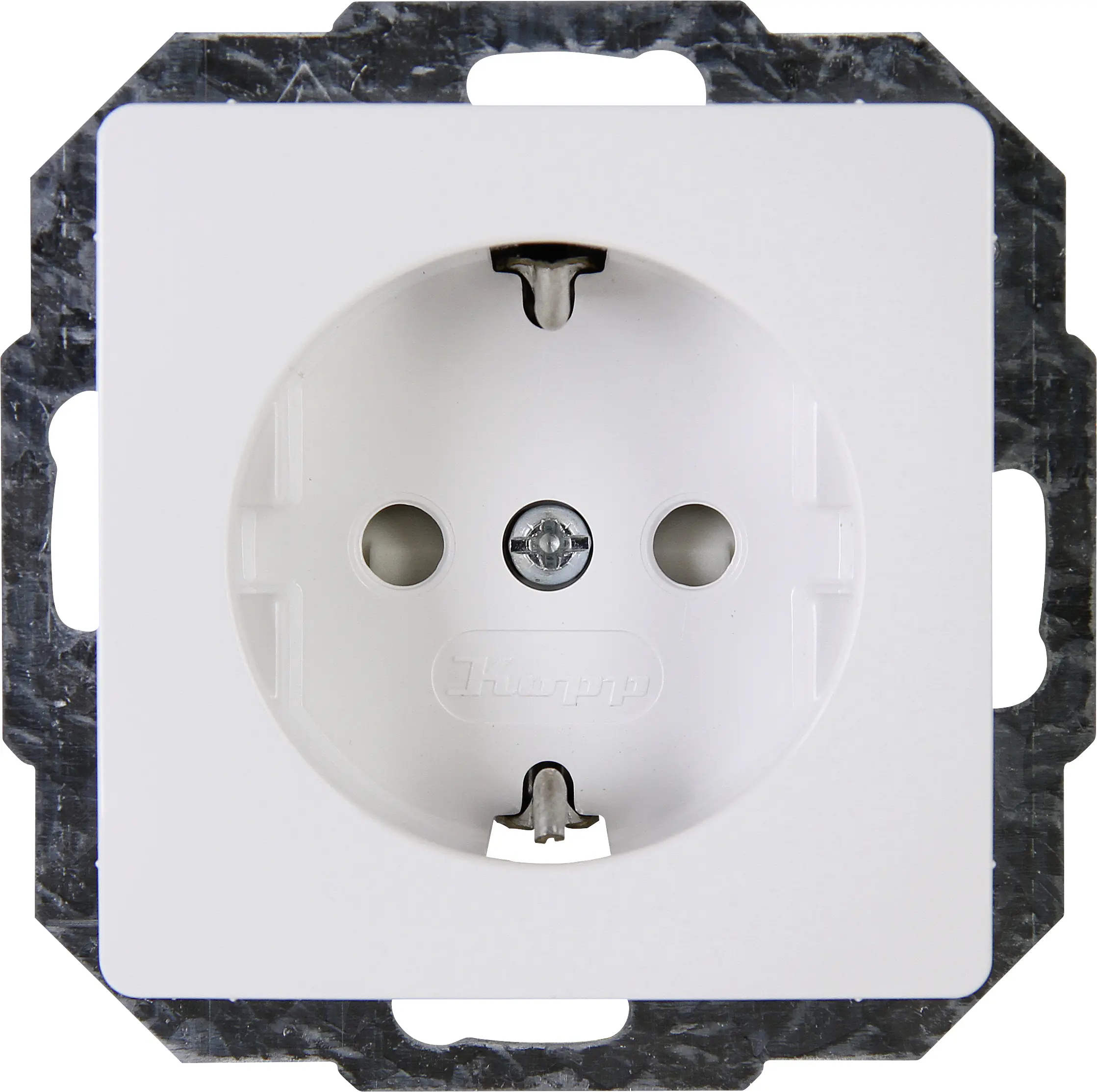 Kopp Schutzkontakt-Steckdose Paris arktisweiß, 920602087