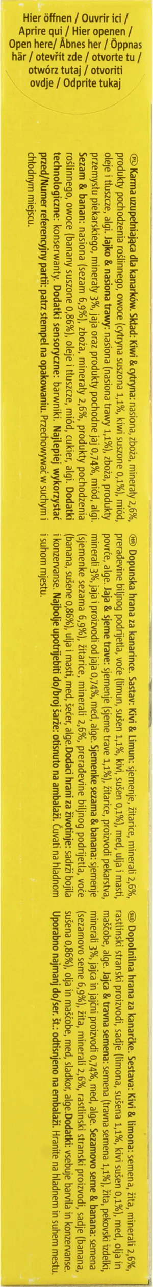 Vitakraft Kräcker® Trio Ei Kiwi Banane 3 Stück / 80 g Vitakraft Kräcker® Trio Ei Kiwi Banane 3 Stück / 80 g