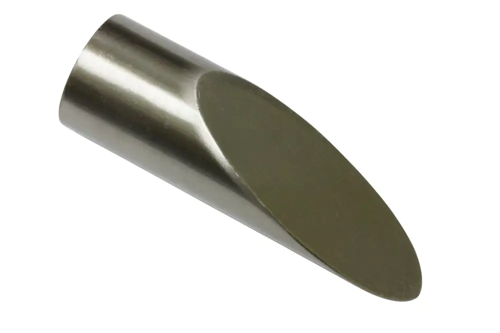 Gardinia Endknopf Lazio zu Stilprogramm Memphis, Ø 16 mm edelstahl-optik