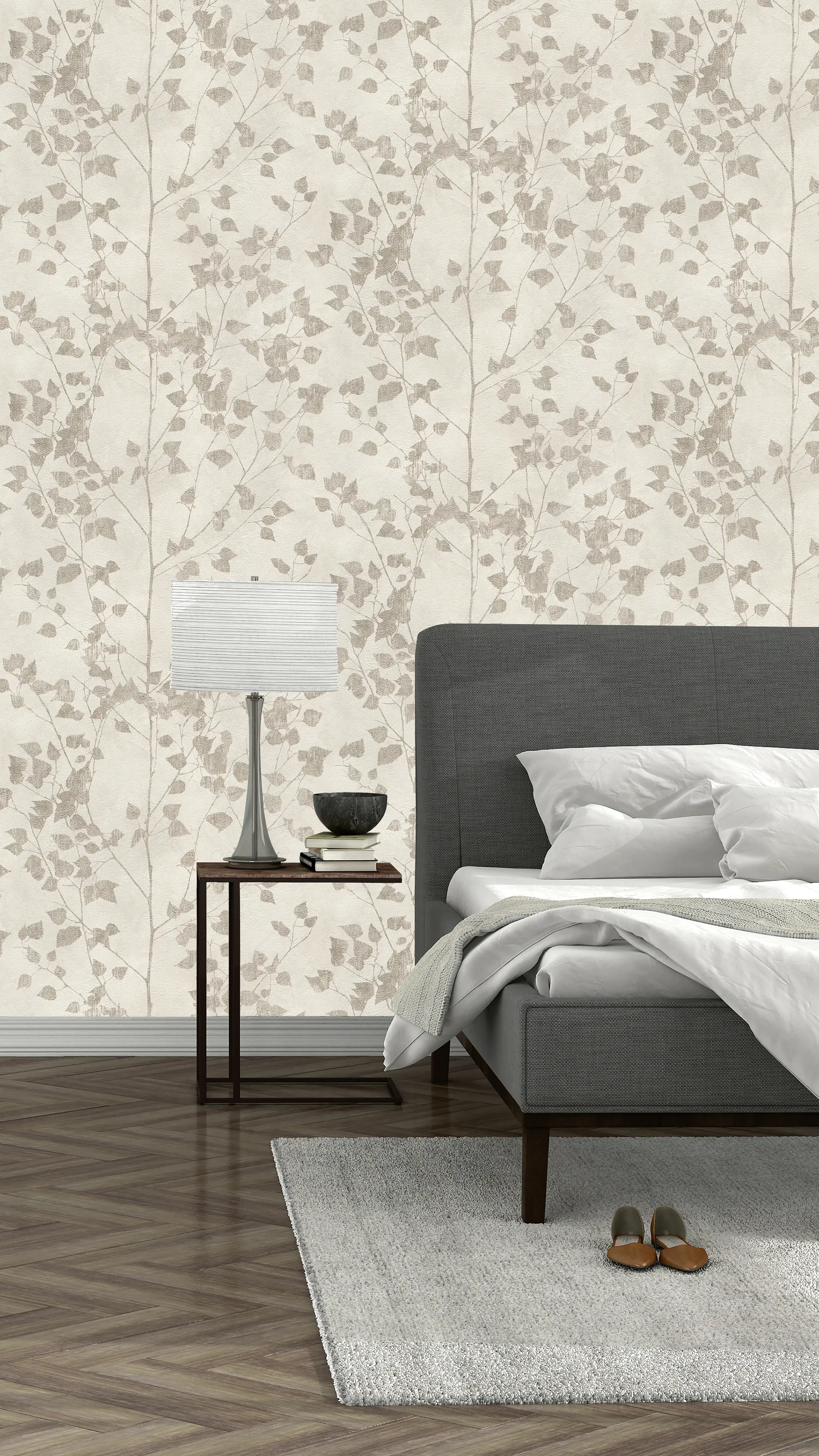 4000441416626_2118798 Rasch Vinyltapete 416626 Finca floral beige 10,05 x 0,53 m