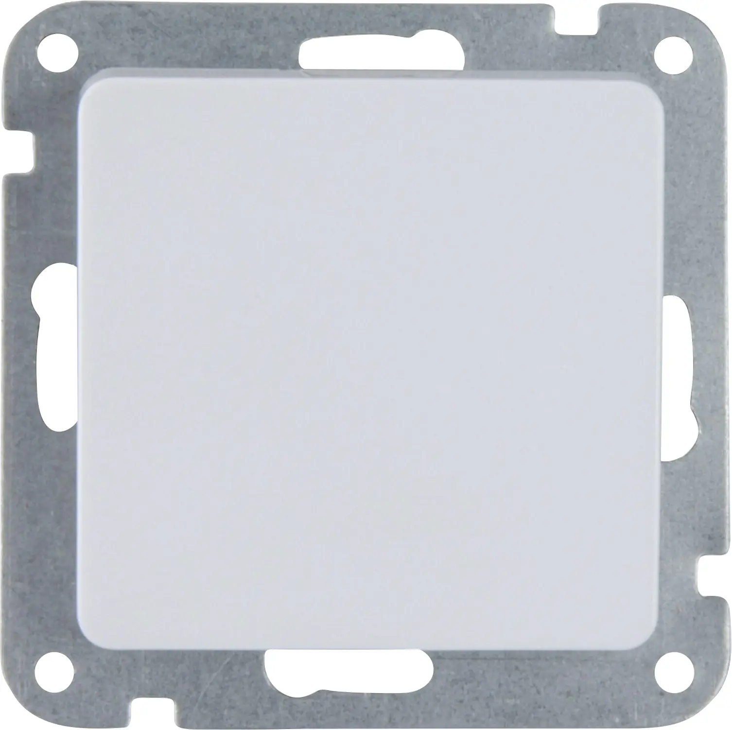 Unitec Kreuzschalter Genua ultraweiß