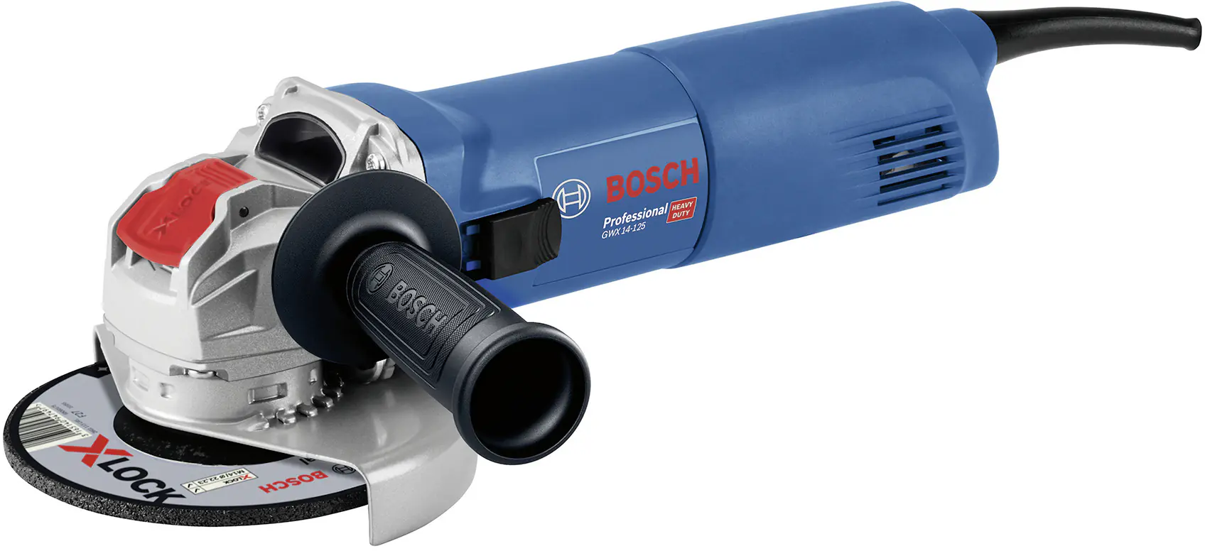 Bosch Professional Winkelschleifer GWX 14-125 mit X-LOCK