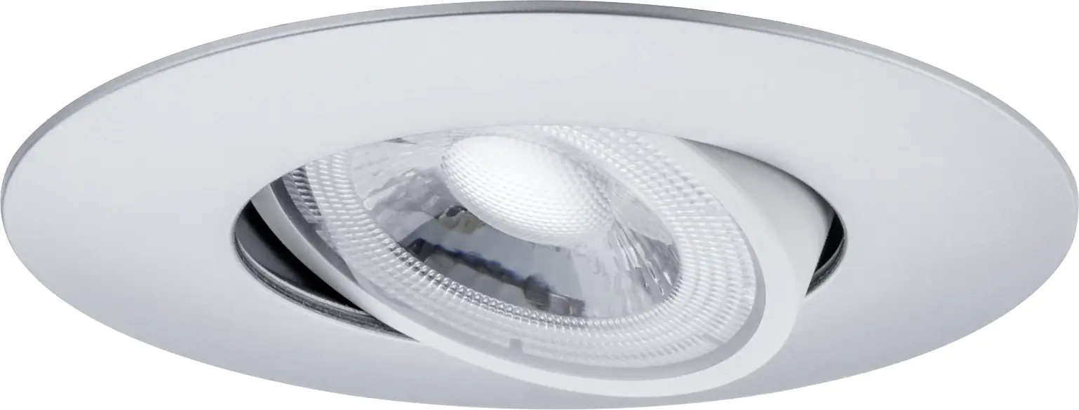 Paulmann LED Einbauleuchte chrom matt schwenkbar schwenkbar 3er Set