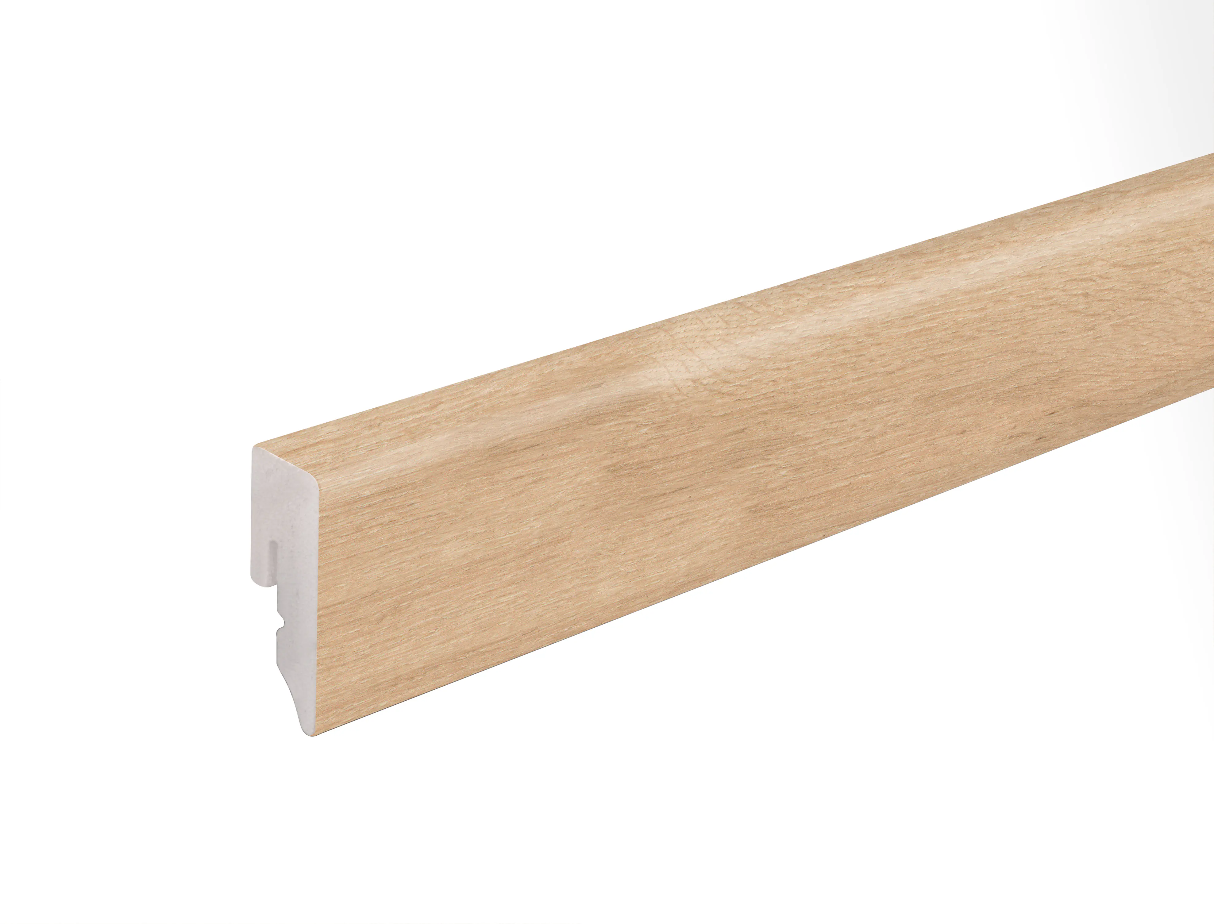 FN Neuhofer Fußleiste 240 cm 38,5 x 15 mm Eiche burnell foliert