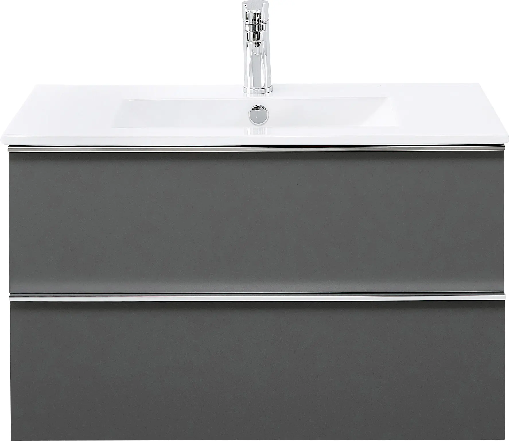 Primaster Waschtischunterschrank Düsseldorf grau 80 cm Primaster Waschtischunterschrank Düsseldorf grau 80 cm